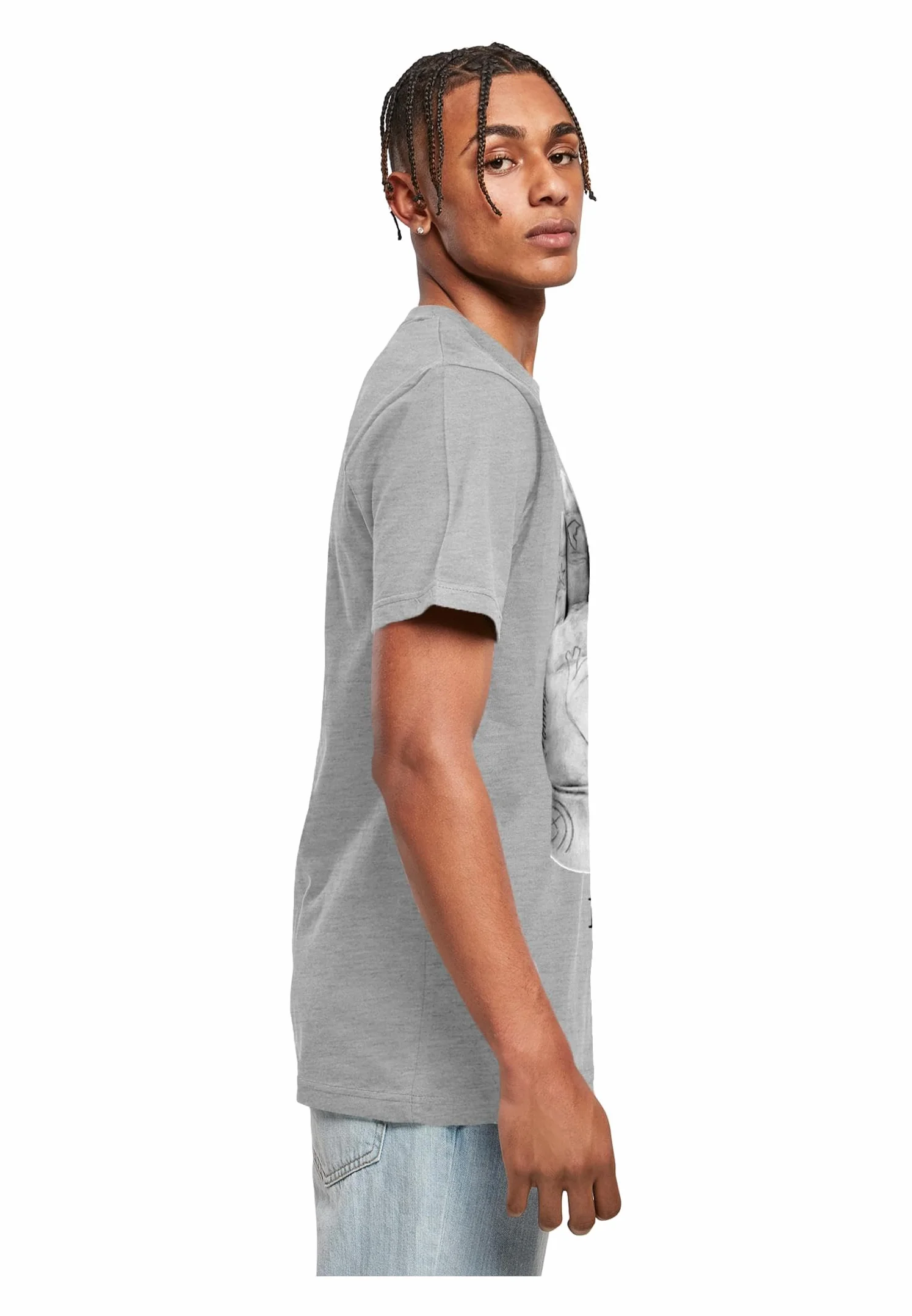MERCHCODE T-shirt męski, szary (Heather Grey), M