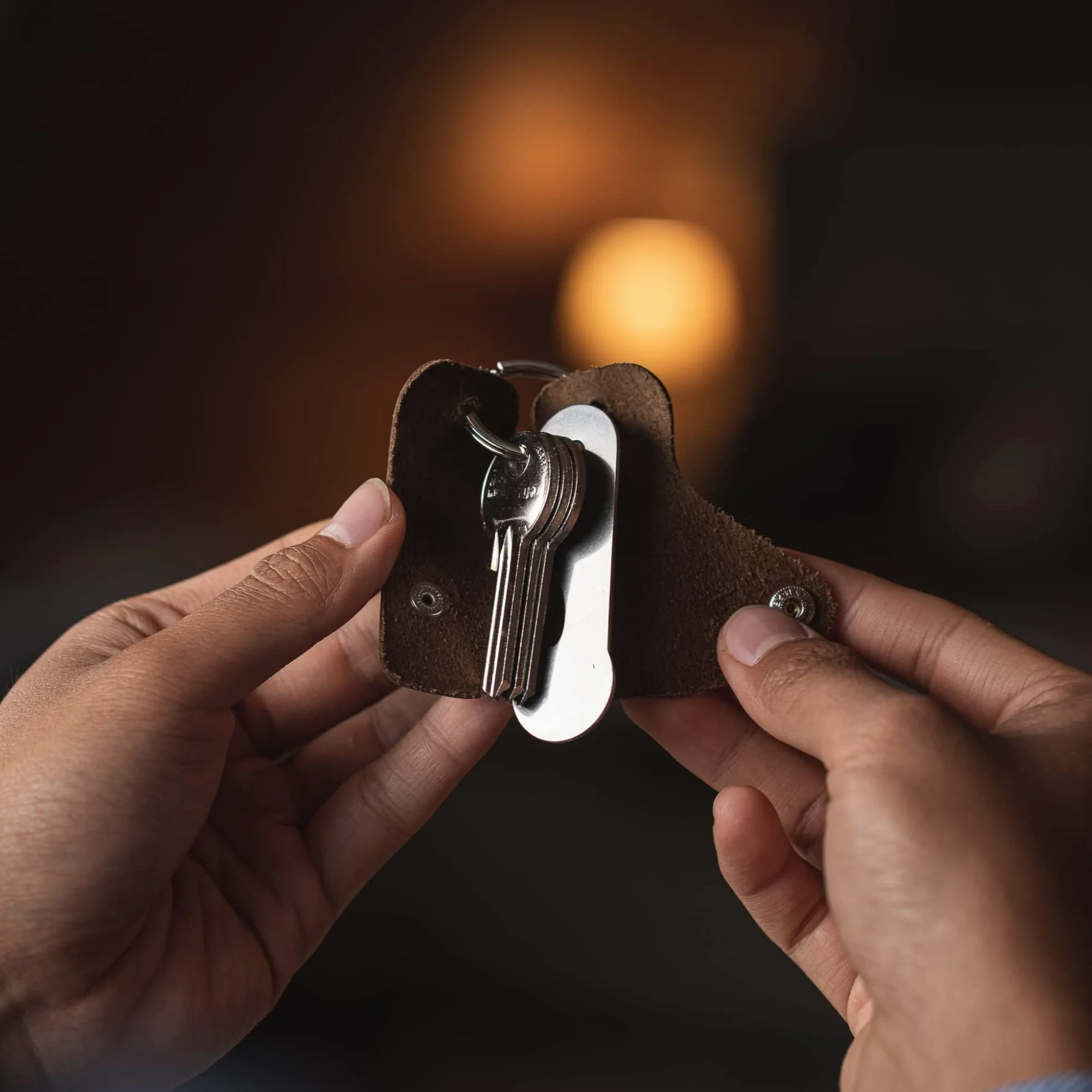 DONBOLSO® Colt I etui na klucze ze skóry na 1-6 kluczy dla kobiet i mężczyzn