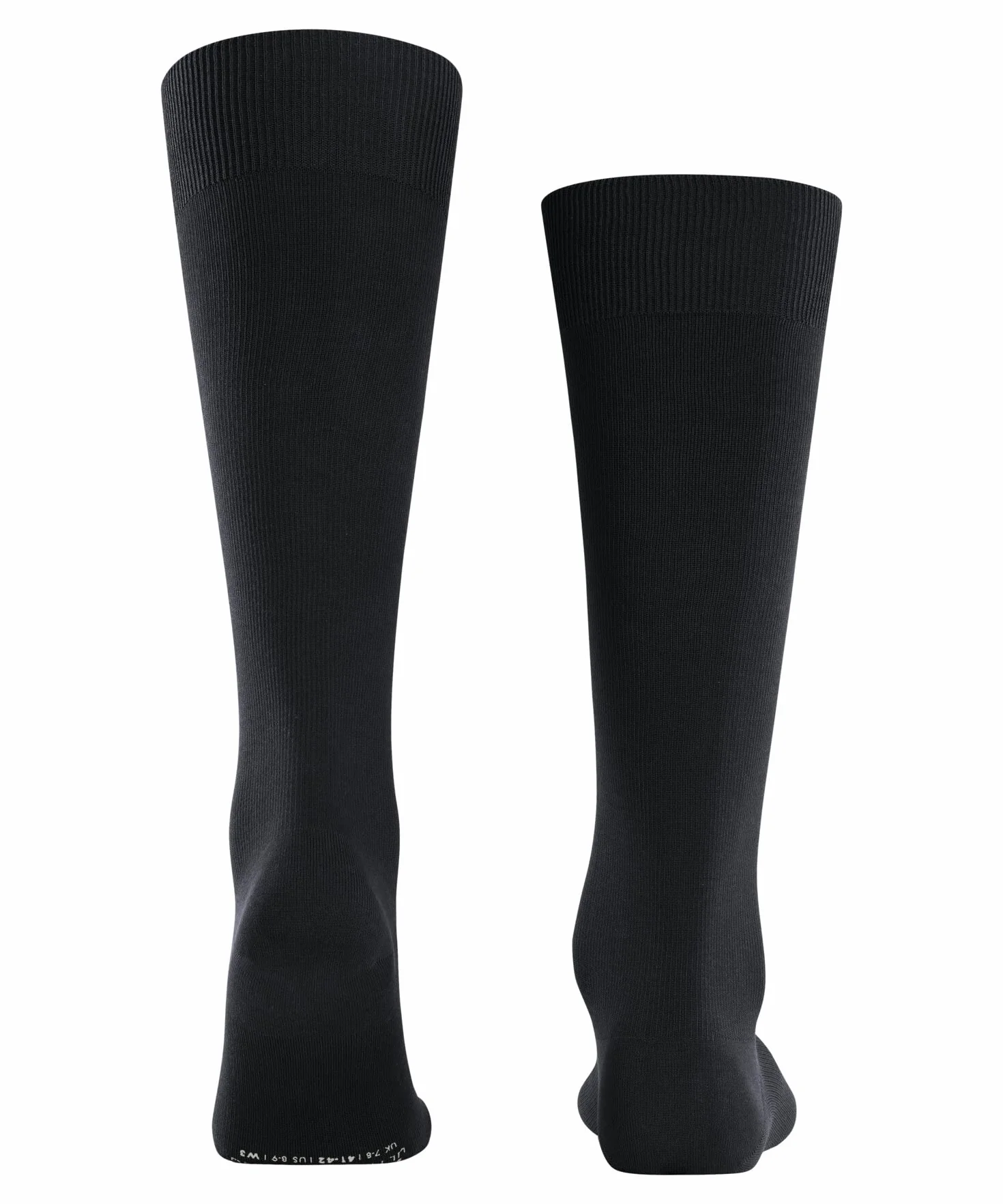 FALKE Mężczyźni Podkolanówki Ultra Energizing M Kh Bawełna kompresyjne 1 Para, Czarny Black 3000, 41-42