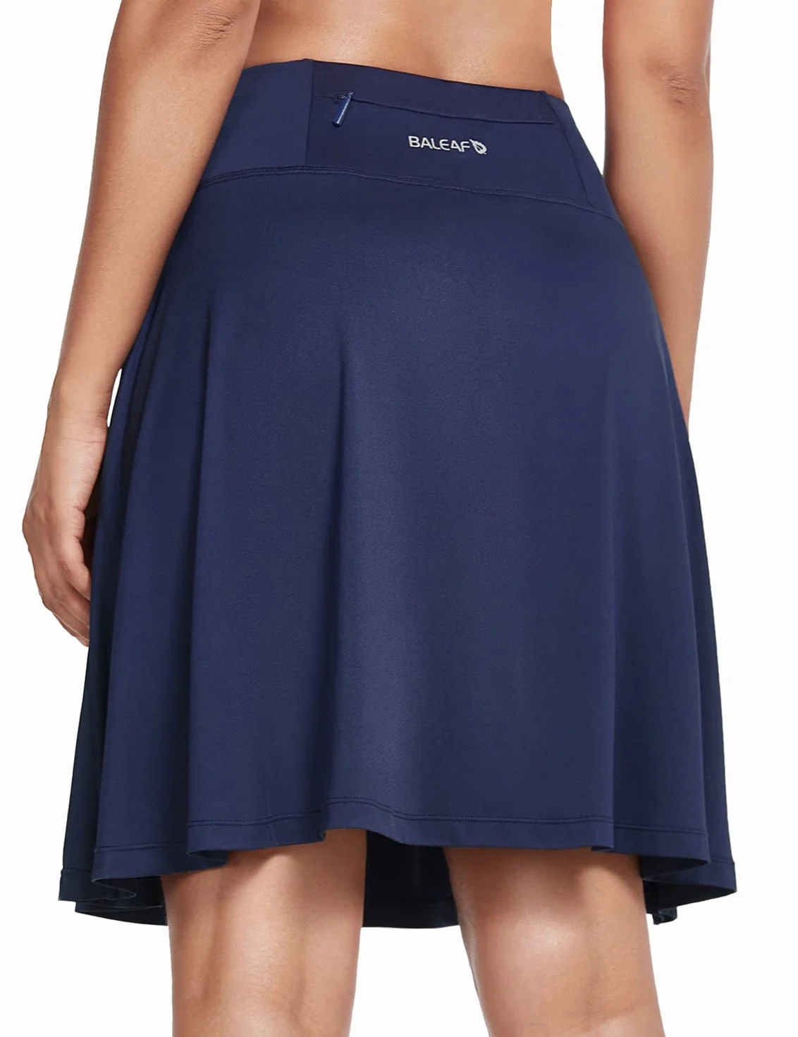 BALEAF Women's Skorts Skirts 60 cm długość do kolan, długie golf, sport, casualowe spódnice, z kieszeniami