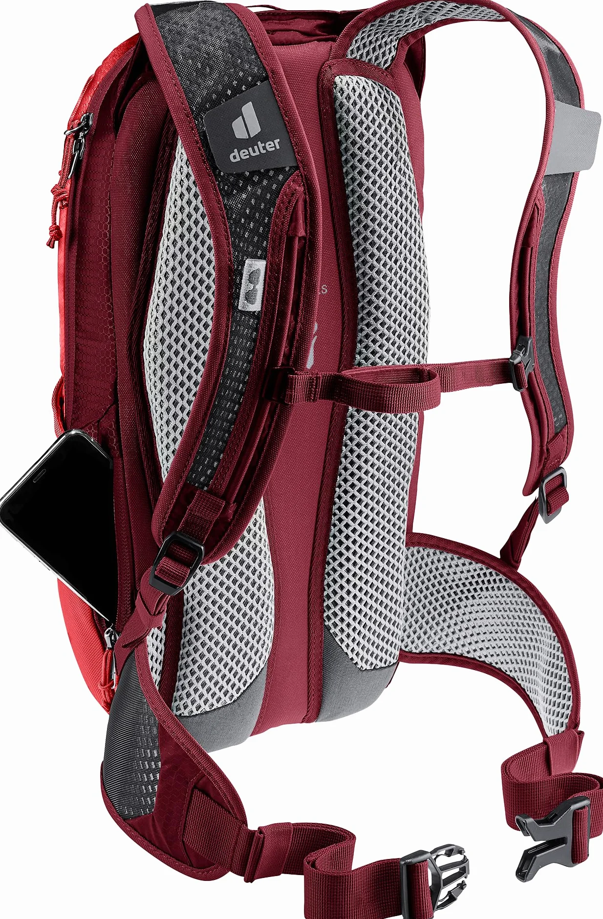 Deuter Race 8 Plecak rowerowy Unisex dla dorosłych, Cherry-masala, 8 L, Minimalistyczny