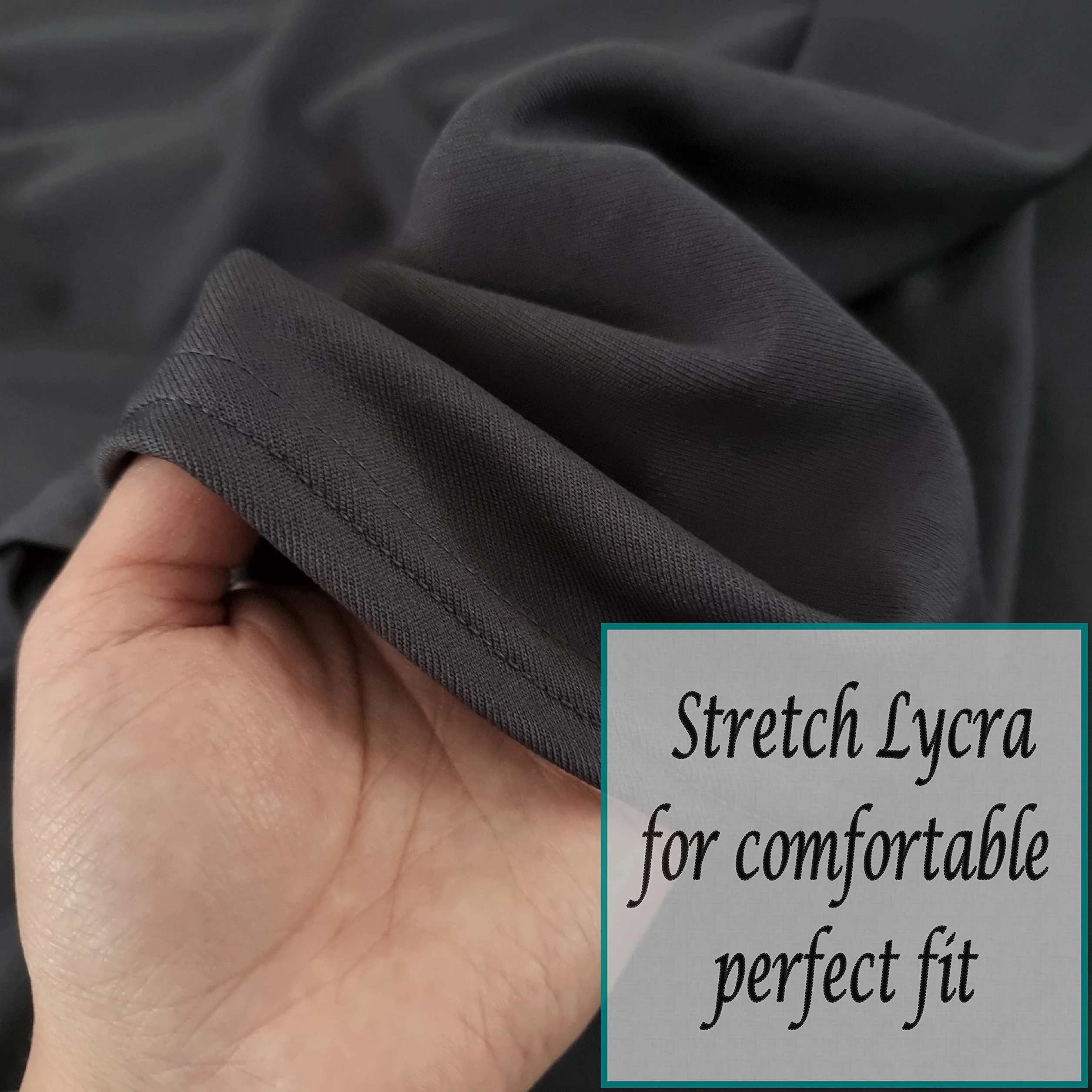 Zestaw modlitewny dwuczęściowy (khimar + spódnica) jeden rozmiar wciągana chusta na głowę elastyczna lycra idealna na co dzień/do domu/pracy/podróży/hadżdż/umrah/meczet/madrasa/ramadan/eid/prezent
