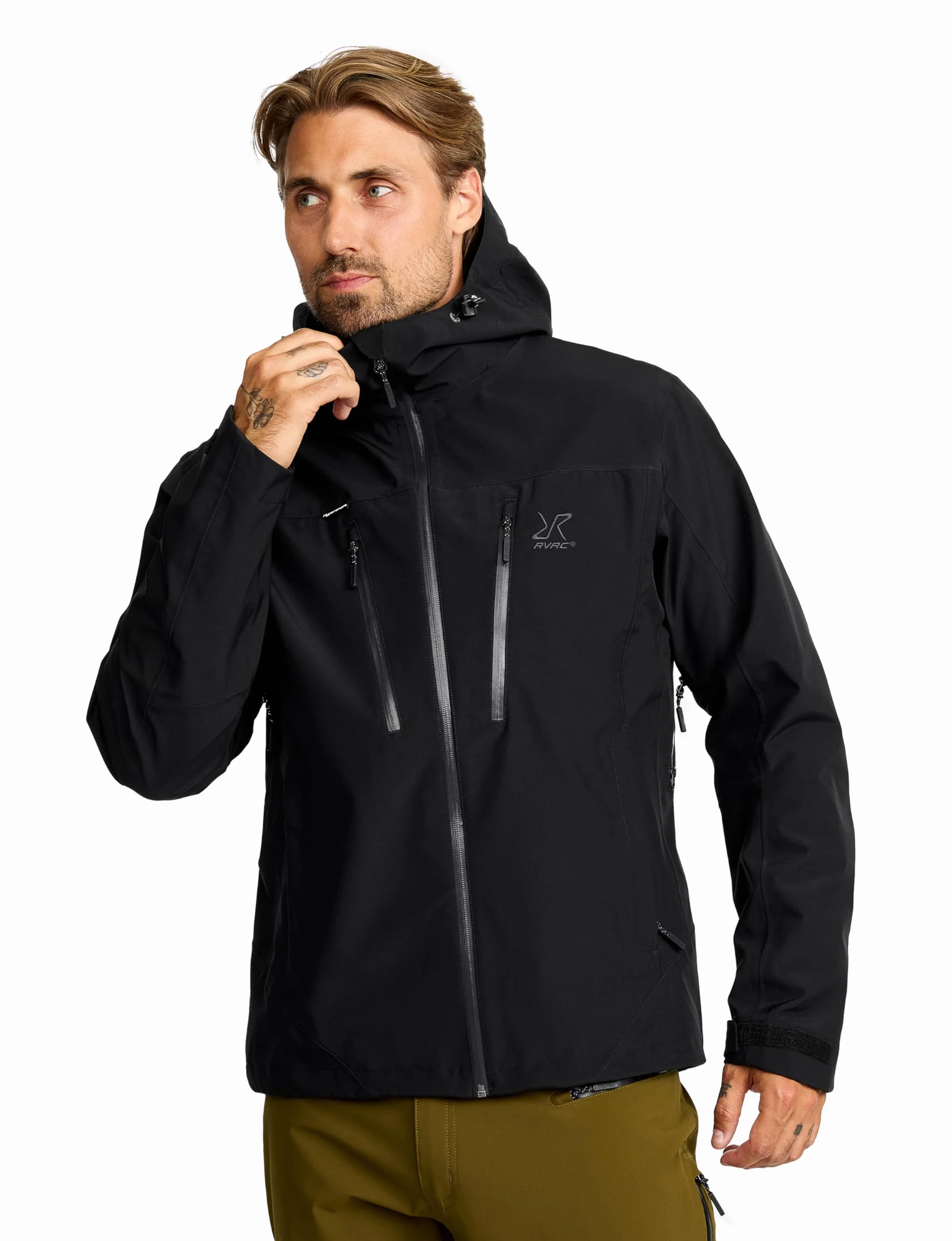RevolutionRace Silence Proshell Jacket 3L Męska, wodoodporna kurtka shellowa z suwakami wentylacyjnymi