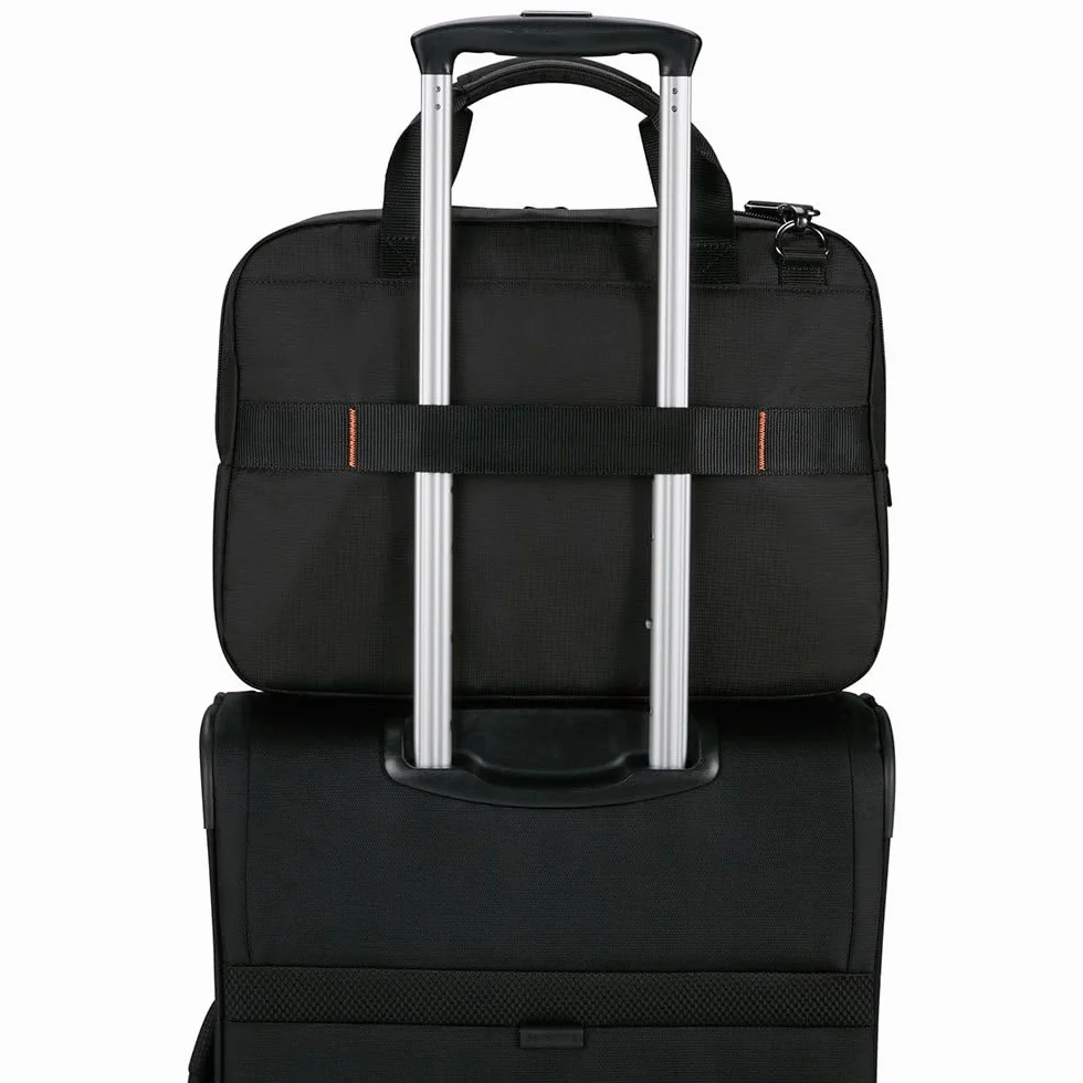 Samsonite Network 4 - Torba laptopa 15,6 cala, 42,5 cm, 15,5 L, czarny (węgiel drzewny)