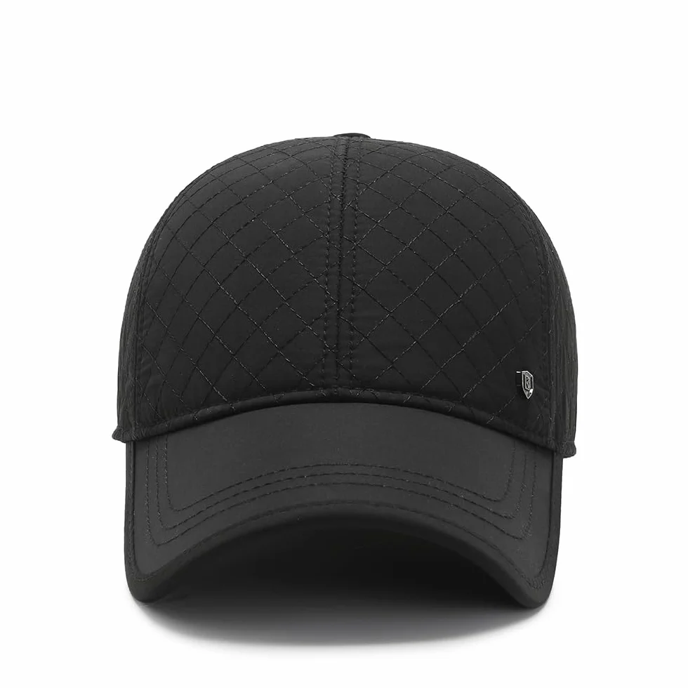 YAMEE Czapka męska zimowa z rozkładaną ochroną uszu, czapka zimowa, unisex, czapka baseballowa, czapka zimowa, czapka męska na jesień/zimę, miękka wyściółka wewnętrzna, Rozmiar uniwersalny