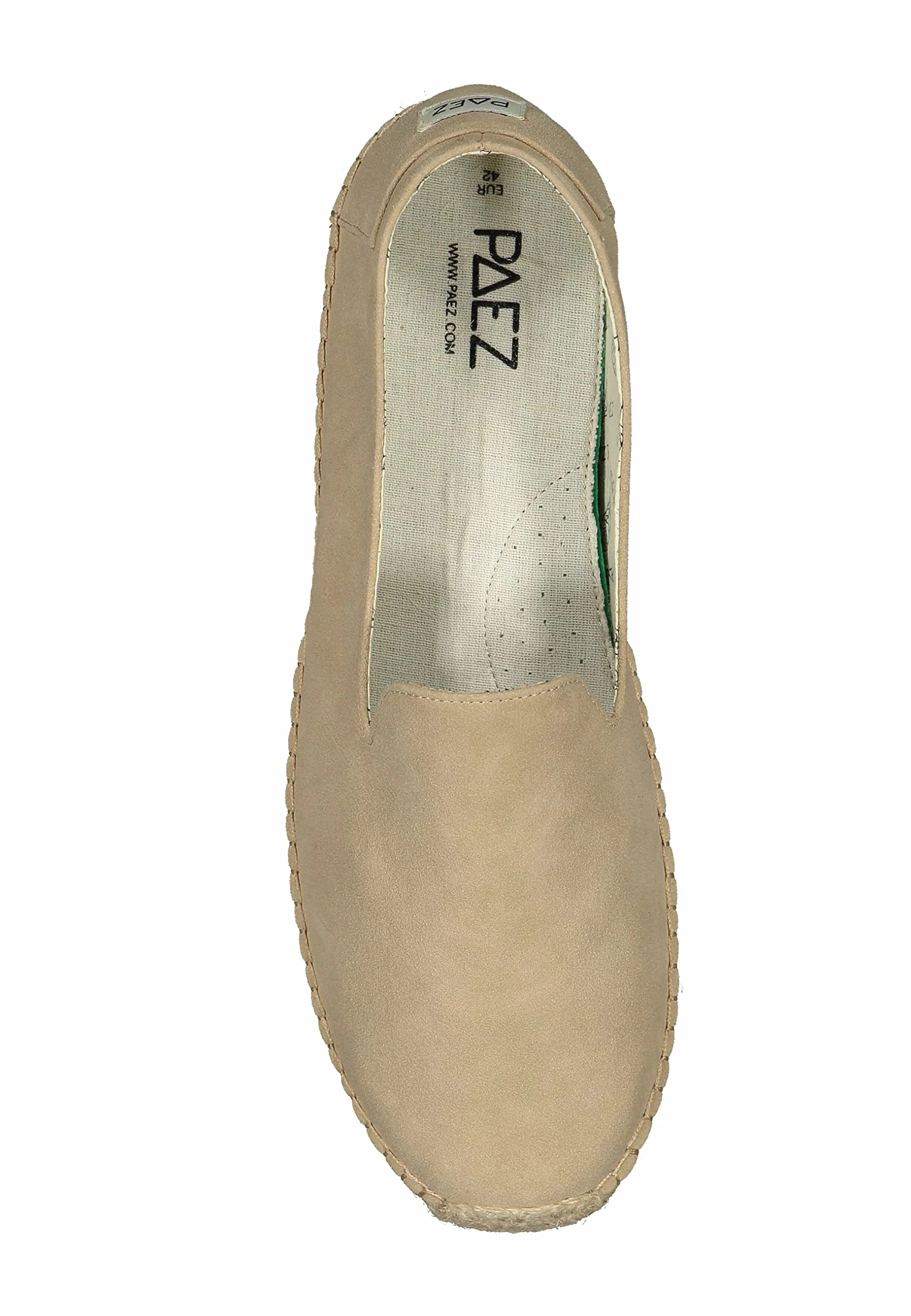 Paez Męskie mokasyny Moc High Vegan Suede Burnt Marrón, 40 EU, brązowy, 40 EU