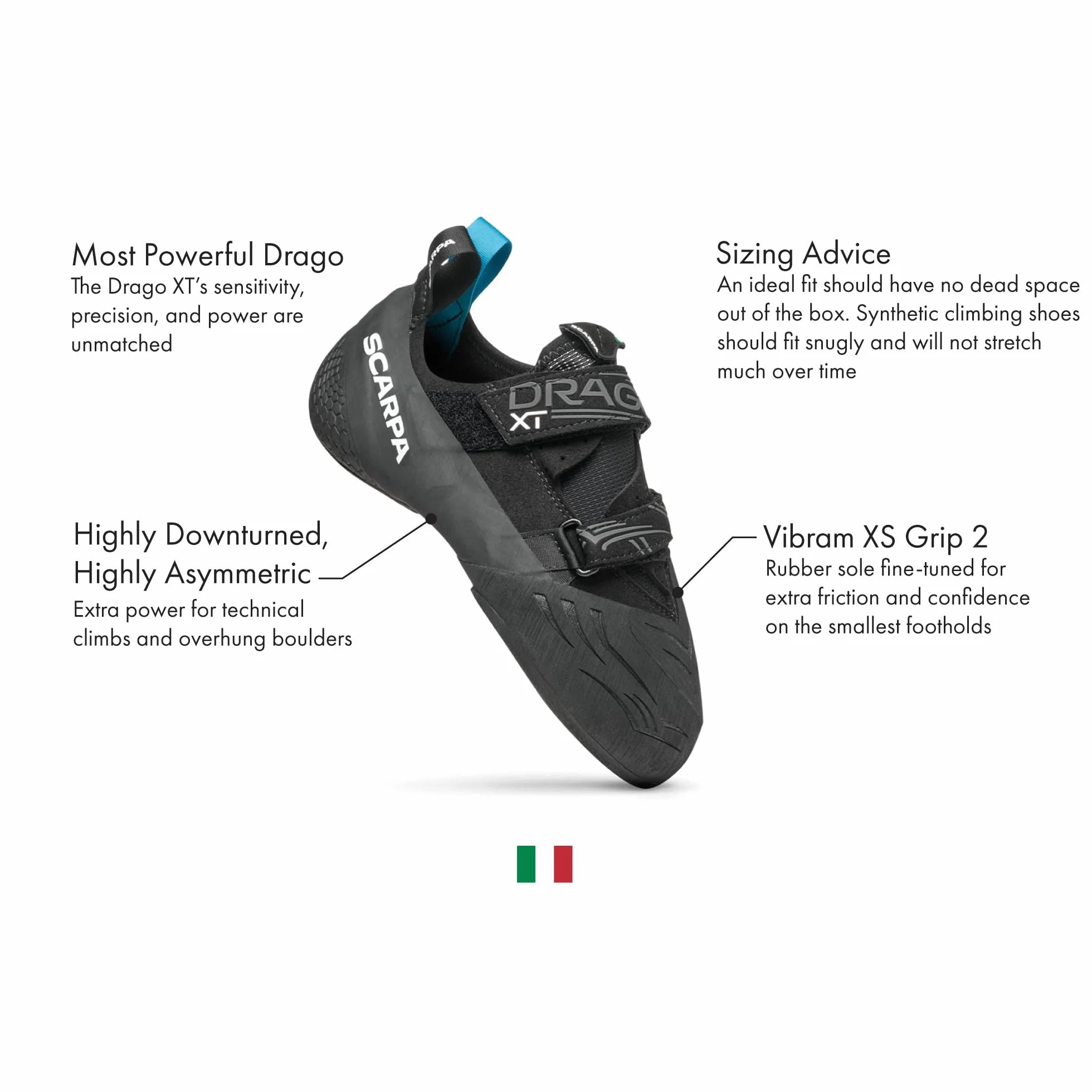 SCARPA Drago XT buty do wspinaczki skałkowej i boulderingu – specjalistyczna wydajność dla czułości