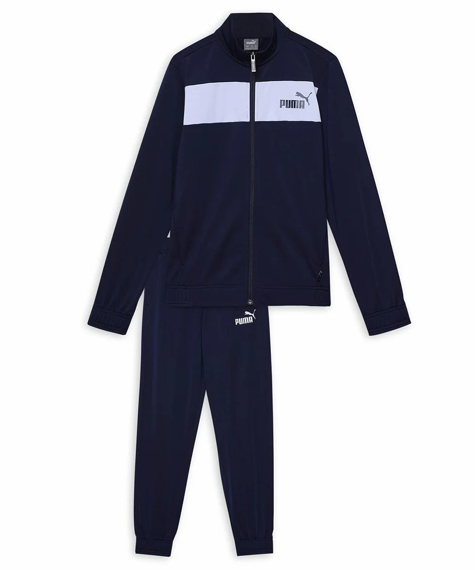 PUMA Poly Suit Cl B Tracksuit Chłopcy,Peacoat,152