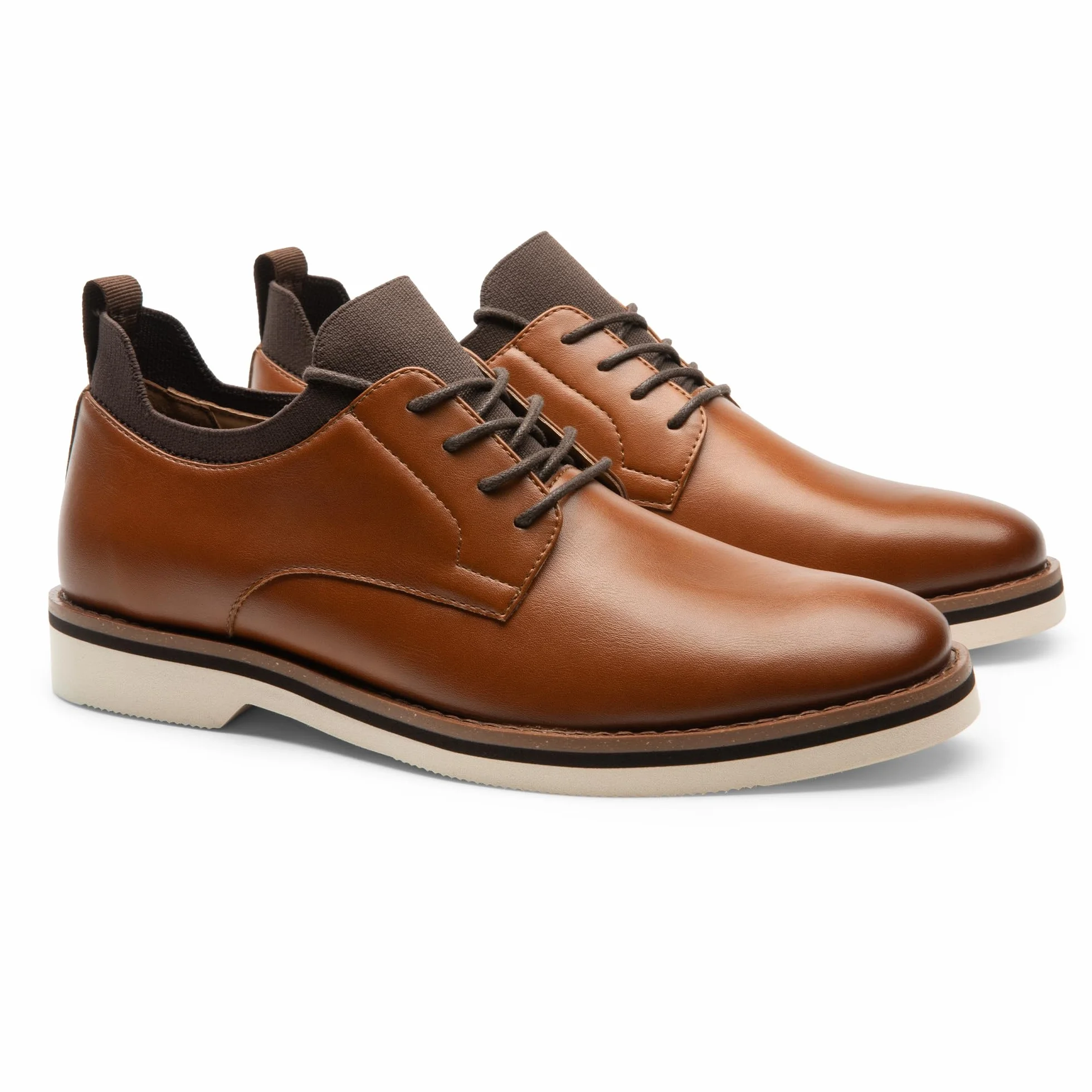 Bruno Marc Męskie sznurowane wygodne modne buty do sukienki