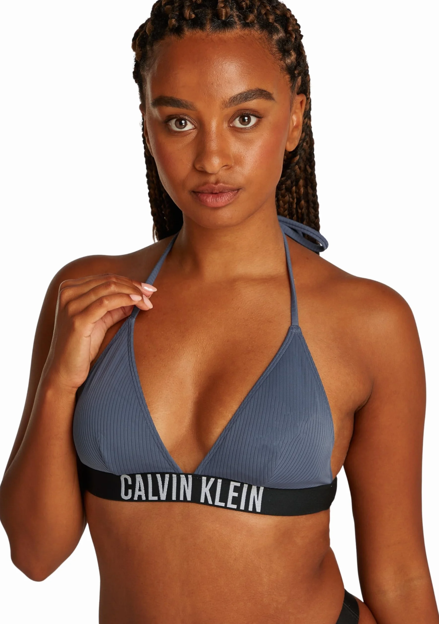 CALVIN KLEIN damski trójkąt -RP trójkąt, szary (Grisaille), L, Szary (Grisaille), L