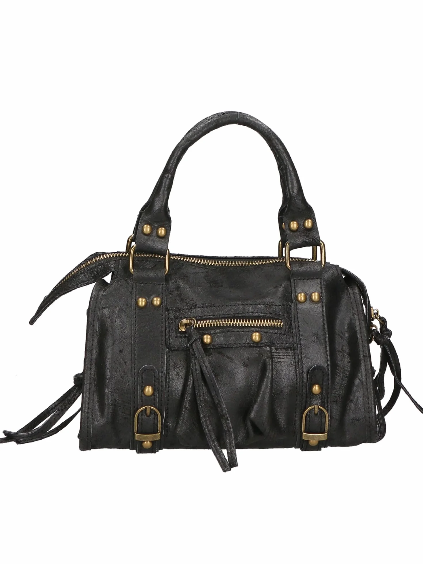 Gave Lux Damska torba na ramię Rękodzieło Materiał wierzchni: prawdziwa skóra. Wyprodukowano we Włoszech. GLX220609123FBG-PARENT. 25 x 15 x 10 cm