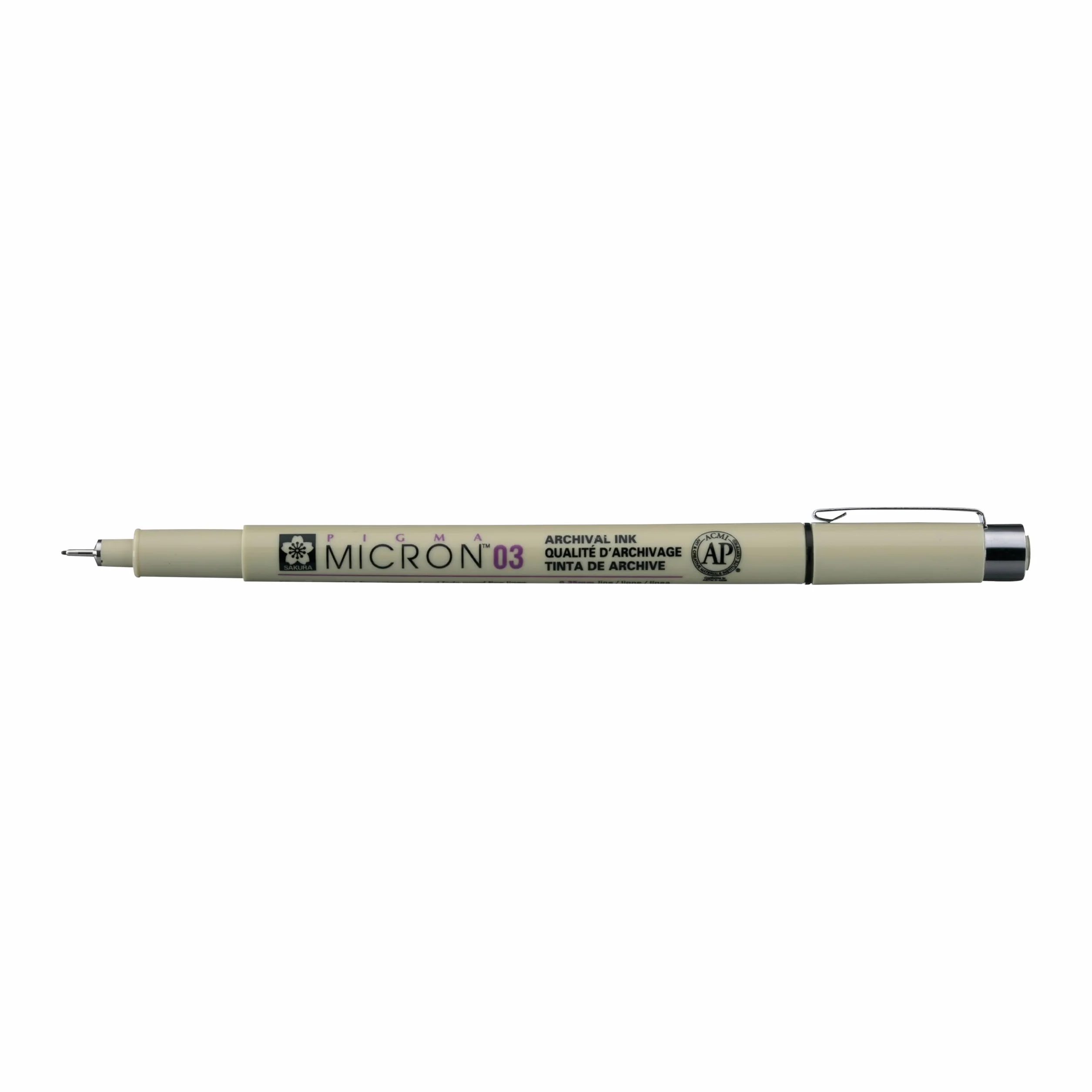 SUKARA PEN PIGMA MICRON 03 FINE POINT 0.35MM - BLACK (SAKXSDK0349)