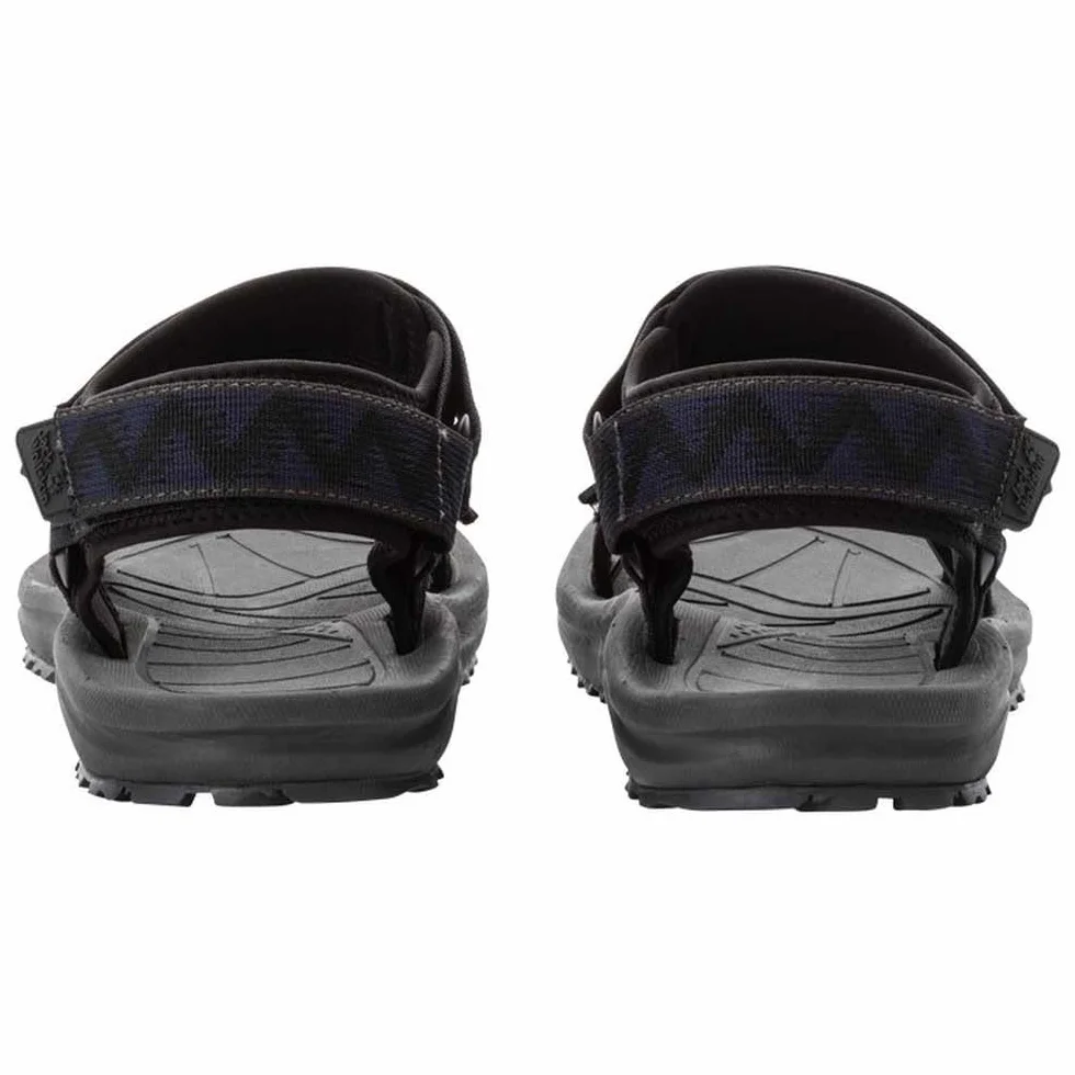 Jack Wolfskin Męskie sandały Wave Breaker M, Midnight Blue, 48 EU, niebieski (midnight blue), 48 EU