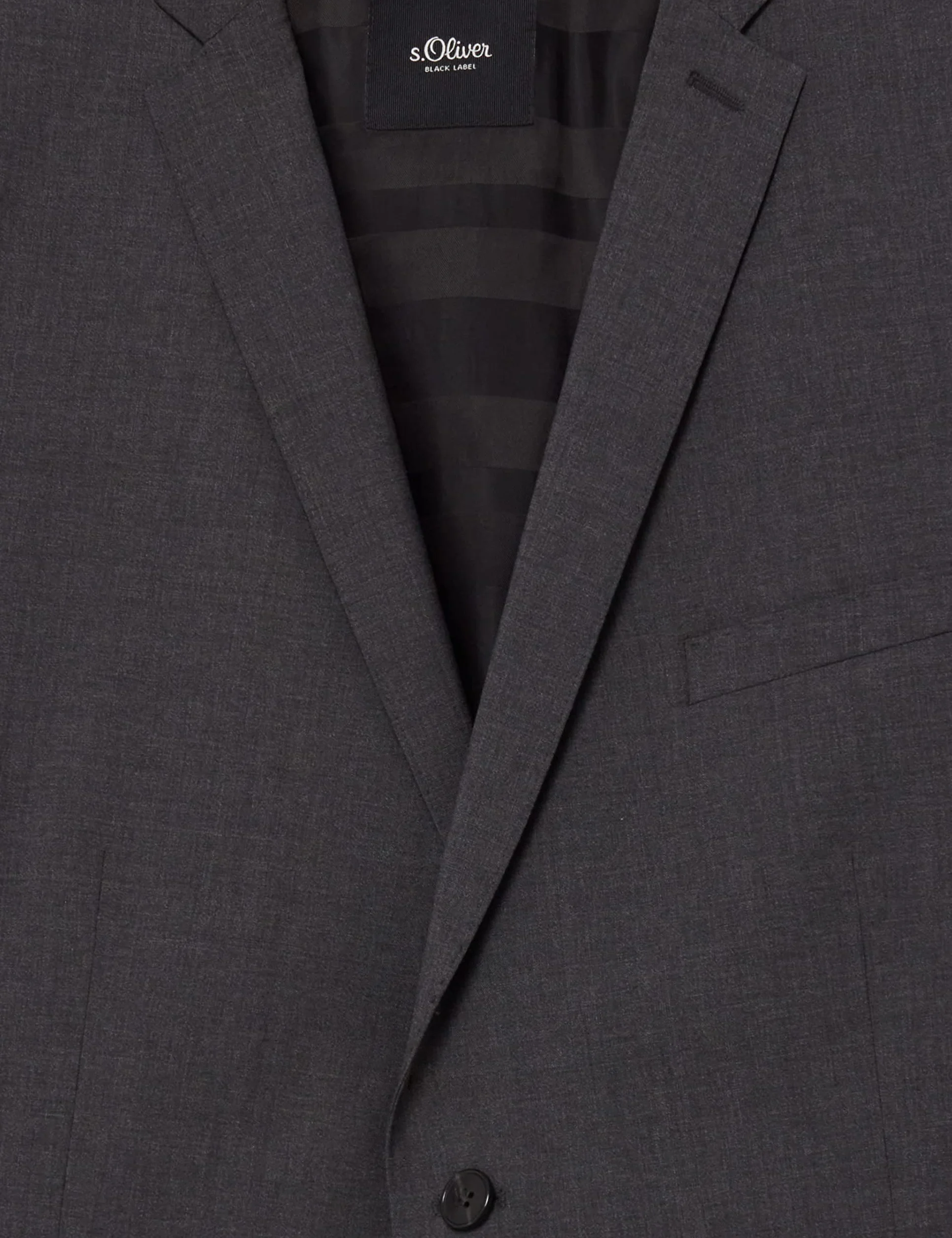 s.Oliver BLACK LABEL Męski garnitur 23.801.84.4374, szary (Grey 9898), 98, Szary (Grey 9898), 98