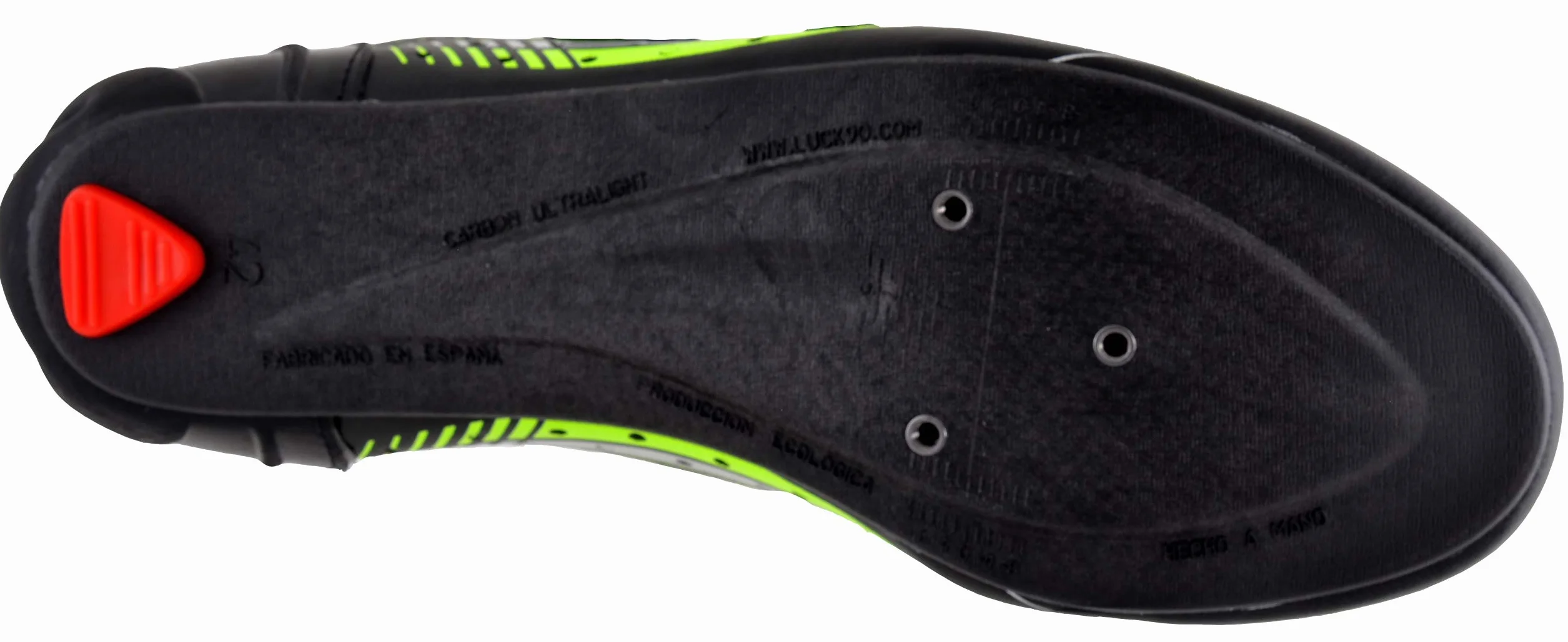 LUCK Mega Sneaker Rowerowy z węglem i potrójnym paskiem na rzep.