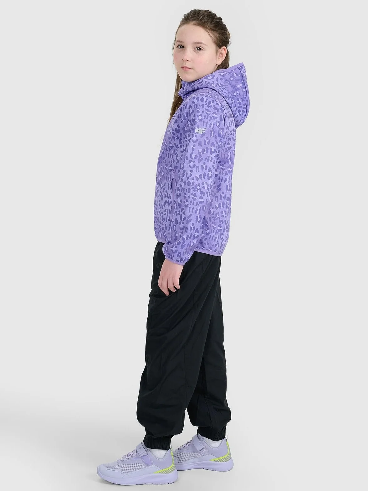 4F Kurtka softshell wiatroodporna membrana 5000 dziewczęca