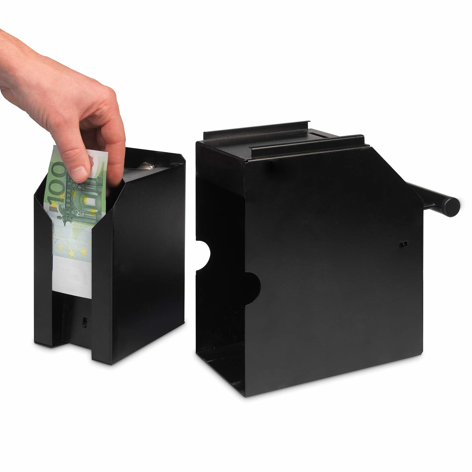 Safescan 4100 czarny - System POS safe do bezpiecznego przechowywania banknotów - Możliwość przechowywania do 300 banknotów