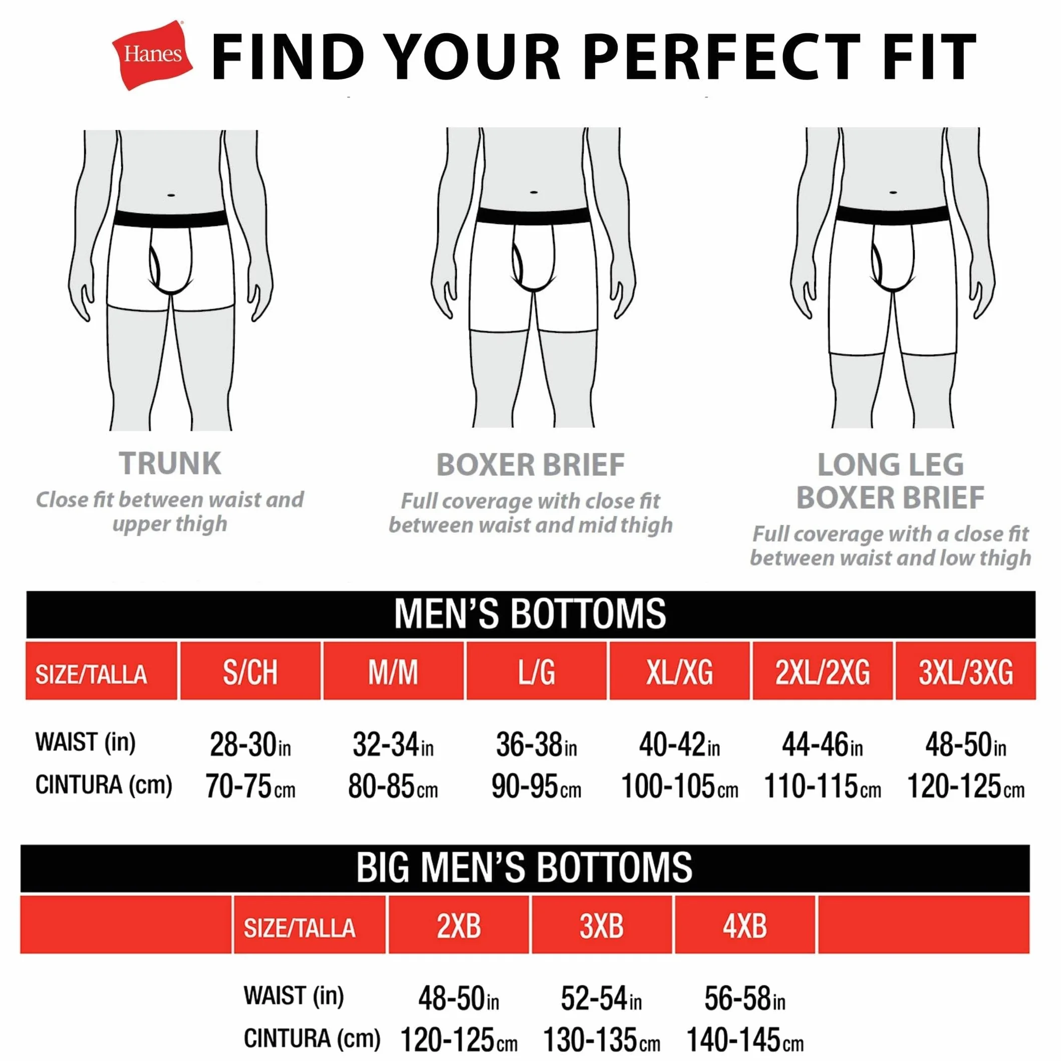 Hanes Moisture-Wicking Anti-Chafing Men's Boxer Briefs, 3-Pack - Black/Blue/Olive, Medium