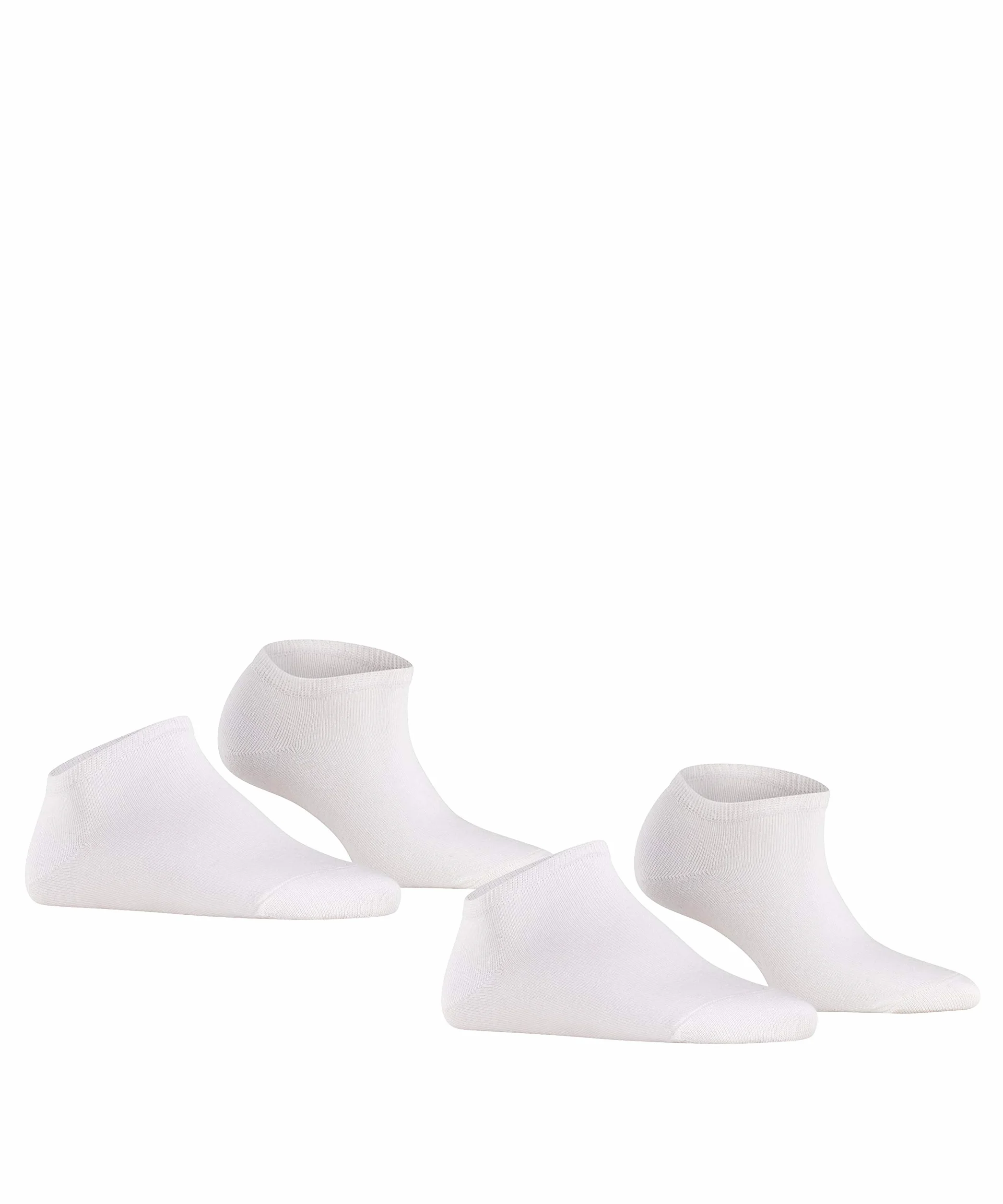 ESPRIT Kobiety Uni 2-Pack krótkie jednokolorowe oddychająca bawełna wzmocnione krótkie trwałe wytrzymałe przyjane dla skóry zestaw 2 Pak