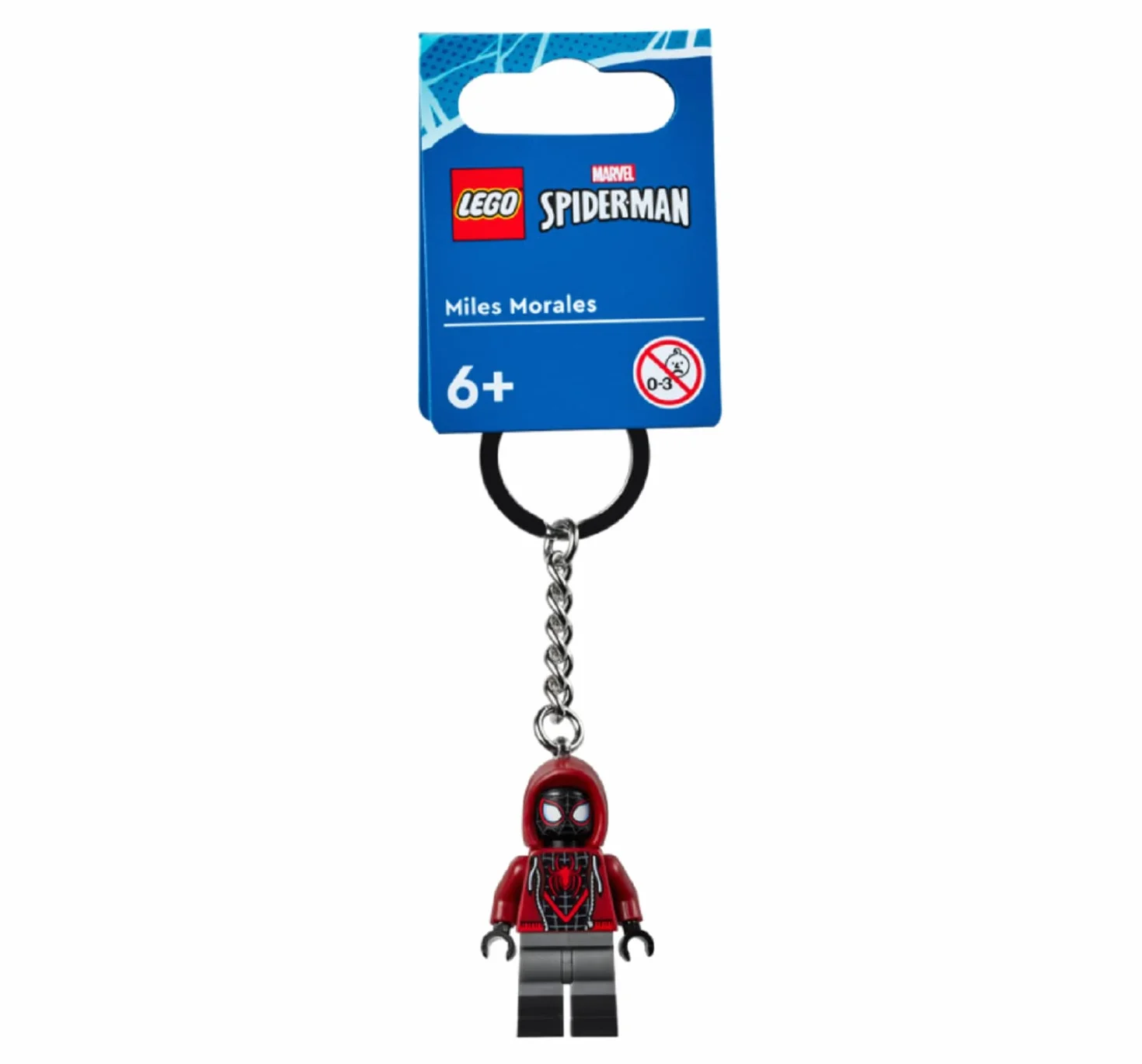 LEGO Miles Morales Brelok do kluczy Marvel Spiderman, czarny, CH, czarne, CH