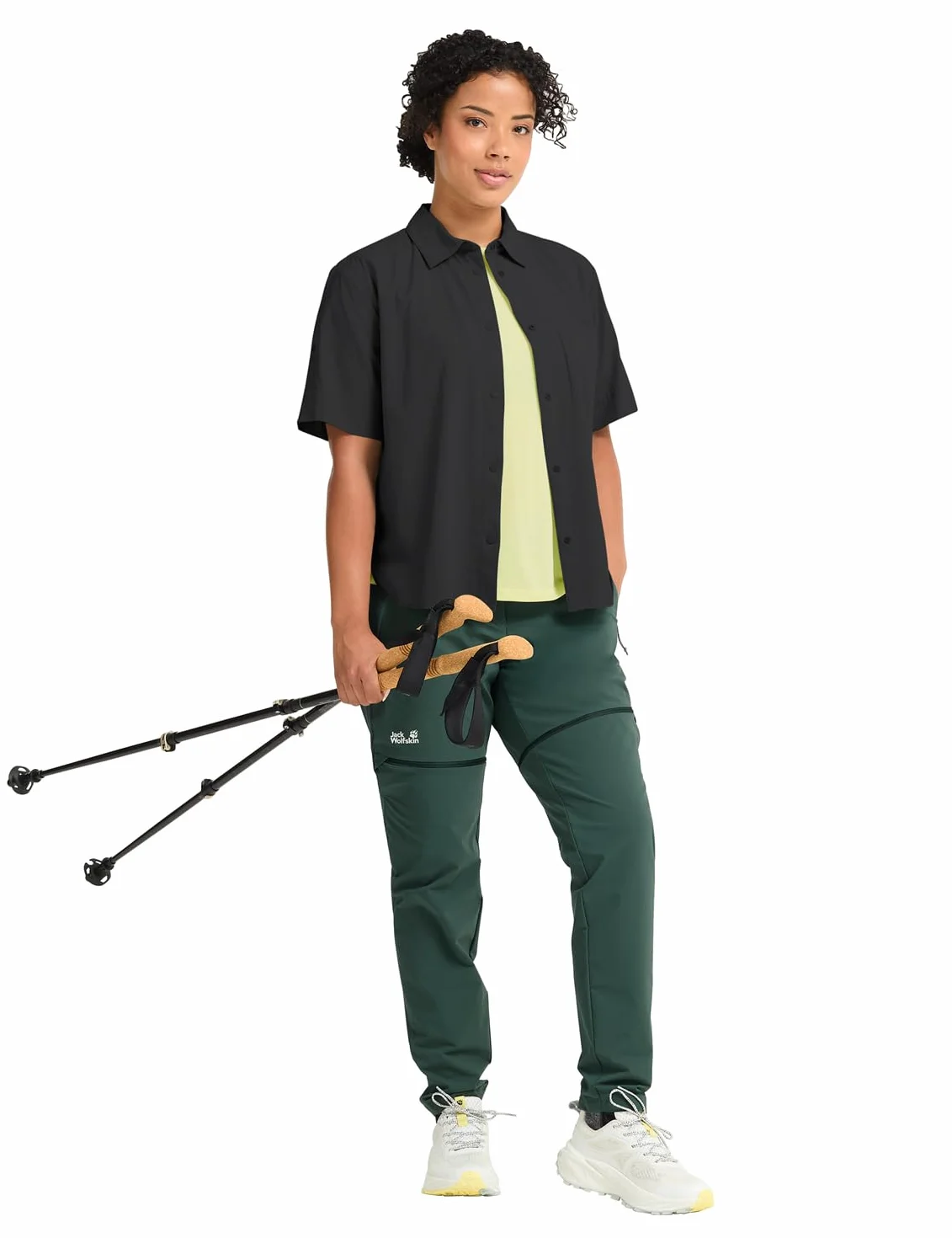 Jack Wolfskin Bluzka Kobiety Sierra Canyon Shirt W