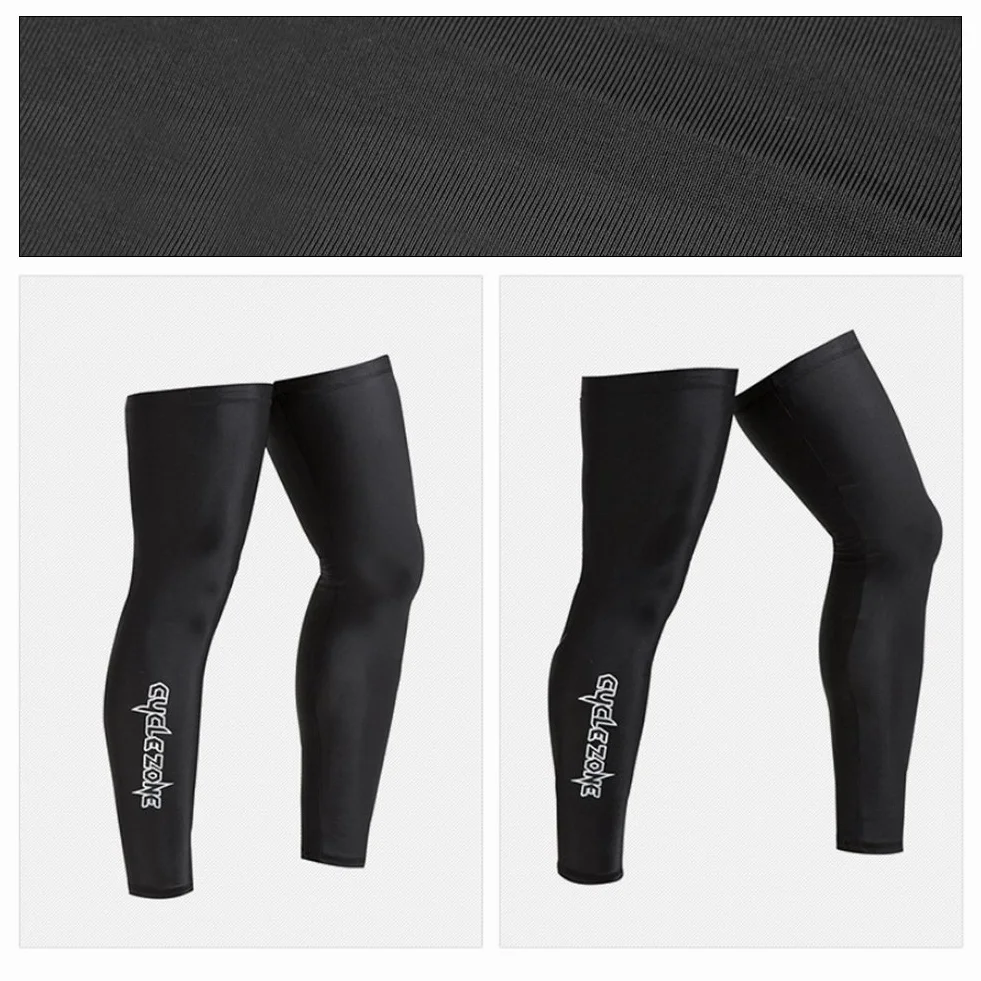 Keenso 1 Para Oddychające rękawy Legginsy kompresyjne Sport Ochrona UV Outdoor Unisex do biegania na rowerze Wędkarstwo (M)-Pokrowce na nogi Uv