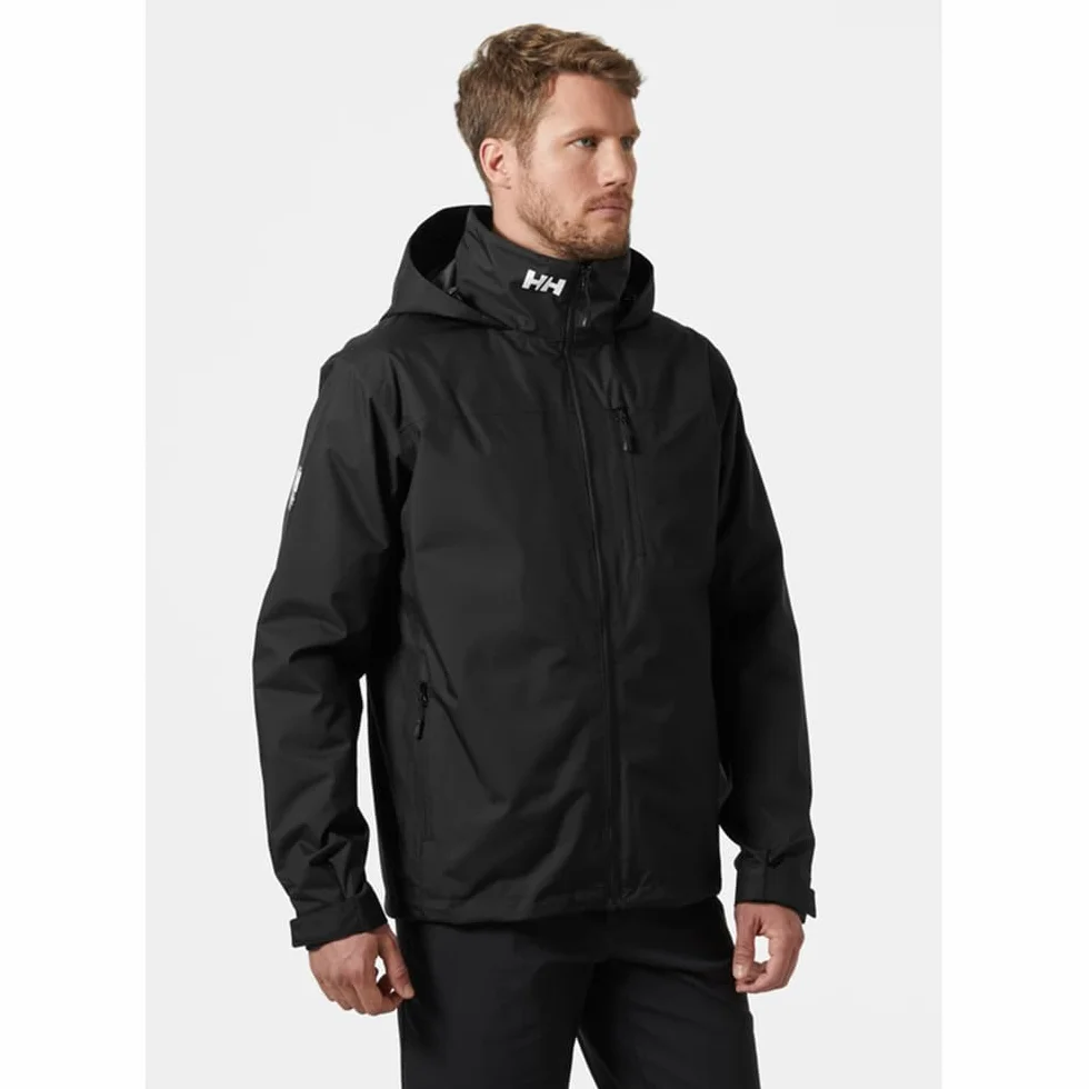Helly-Hansen Crew Midlayer 2.0 wodoodporne kurtki dla mężczyzn z izolowaną, wiatroszczelną tkaniną żeglarską i pakowanym kapturem