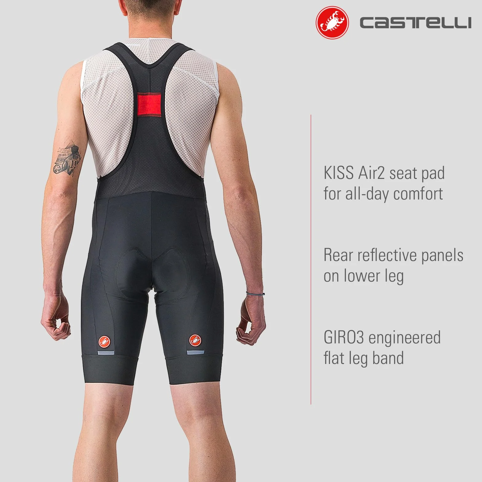 CASTELLI Entrata 2 Bibshort - Shorty Mężczyźni