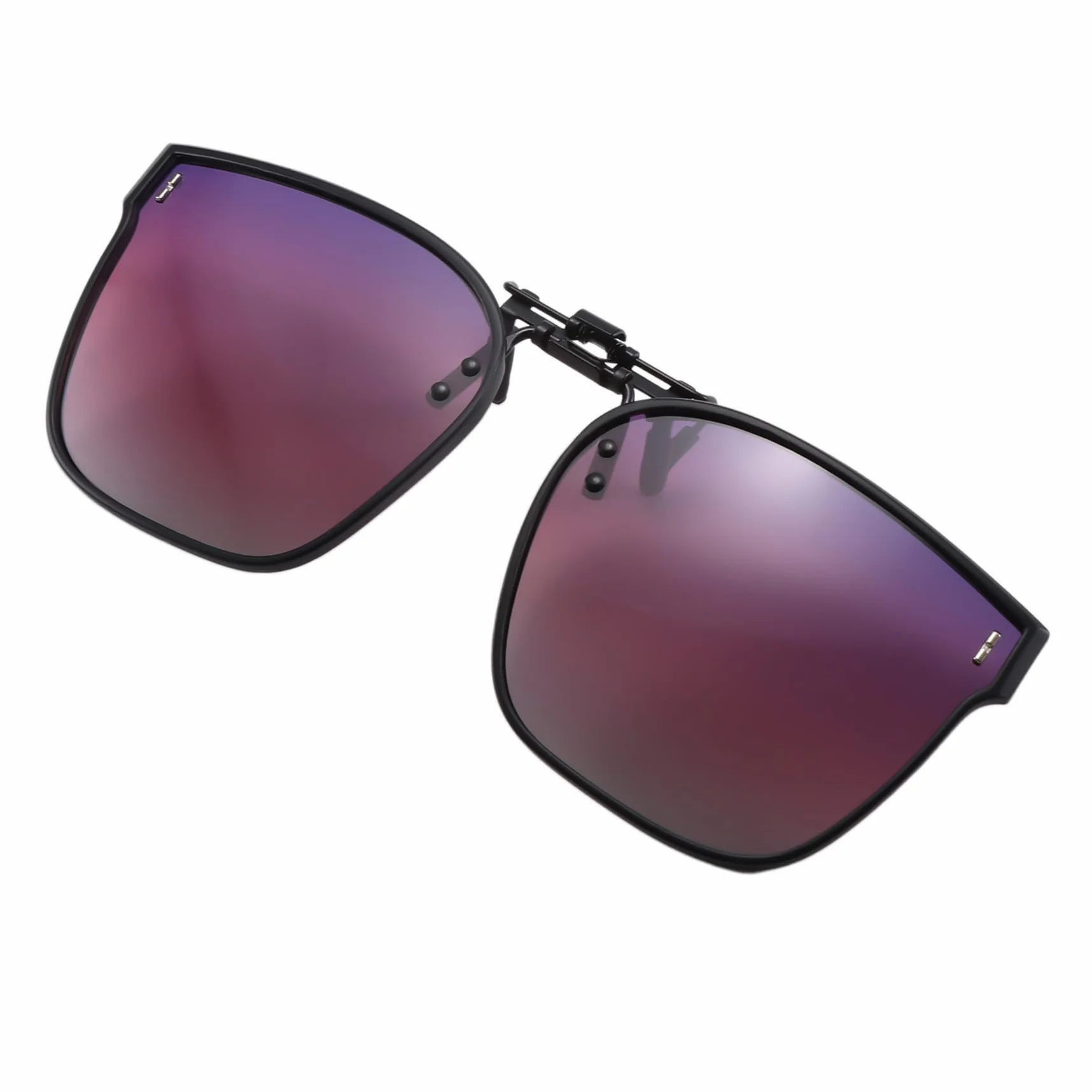 Long Keeper Clip On okulary przeciwsłoneczne z polaryzacją, nakładka na okulary przeciwsłoneczne dla kobiet i mężczyzn, do zakładania na klips z ochroną UV400