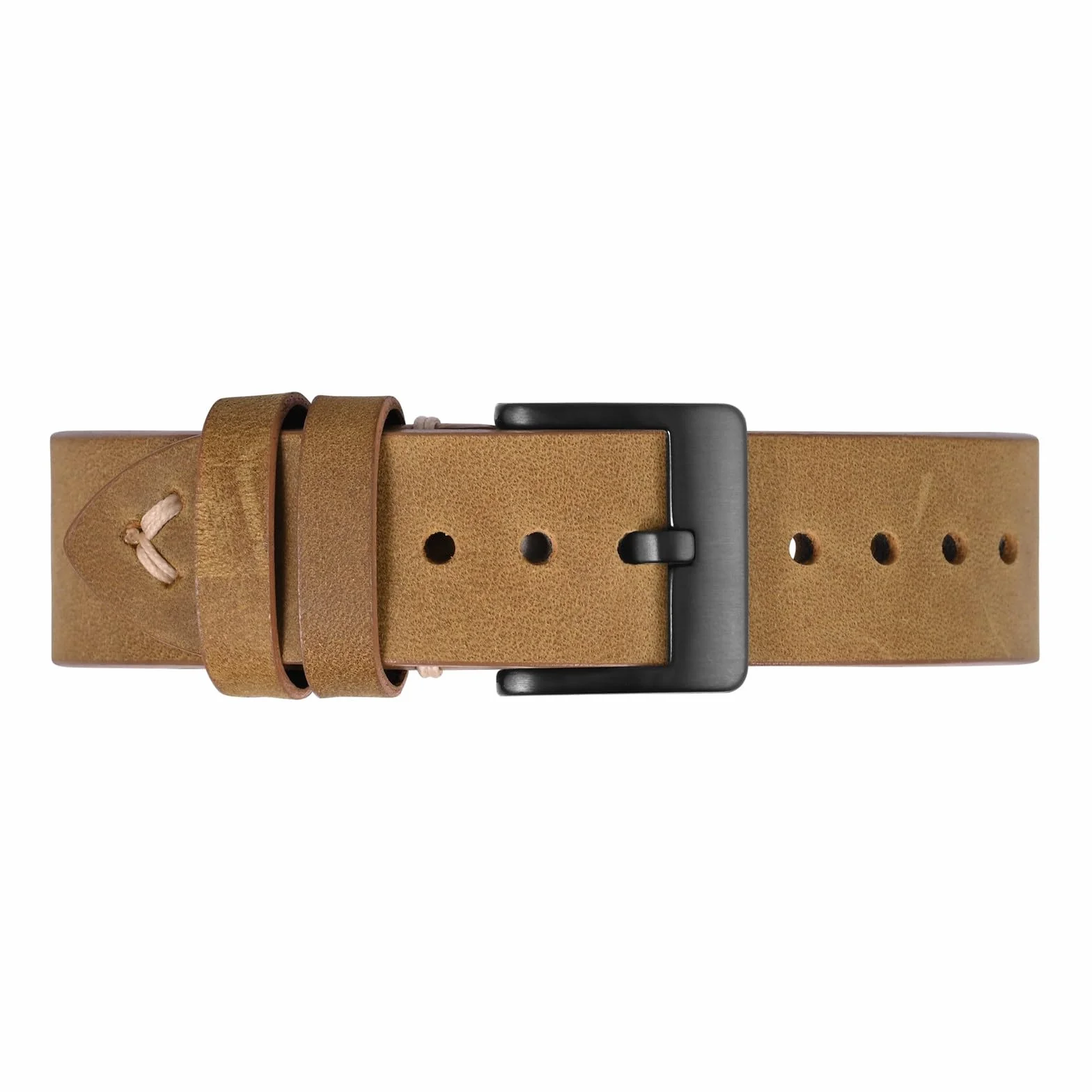 BISONSTRAP Skórzany zamienny pasek do zegarka męskiego, szybkozłączka z teleskopami, szerokość paska: 18 mm, 20 mm, 22 mm