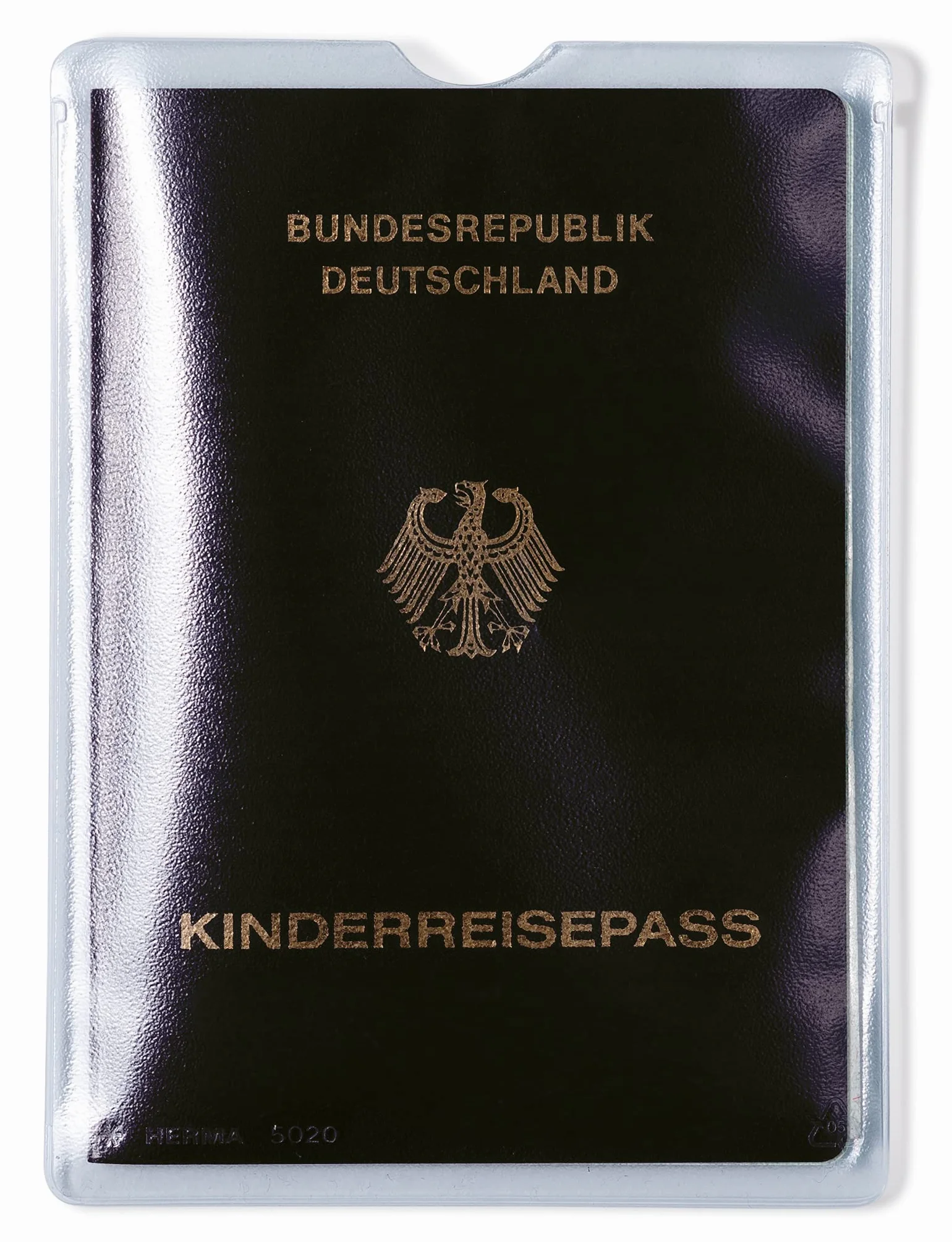 HERMA 1330 etui na kartę szczepień (95 x 135 mm, przezroczyste), odpowiednie jako książeczka szczepień dla dorosłych i dzieci, 10 koszulek na identyfikator