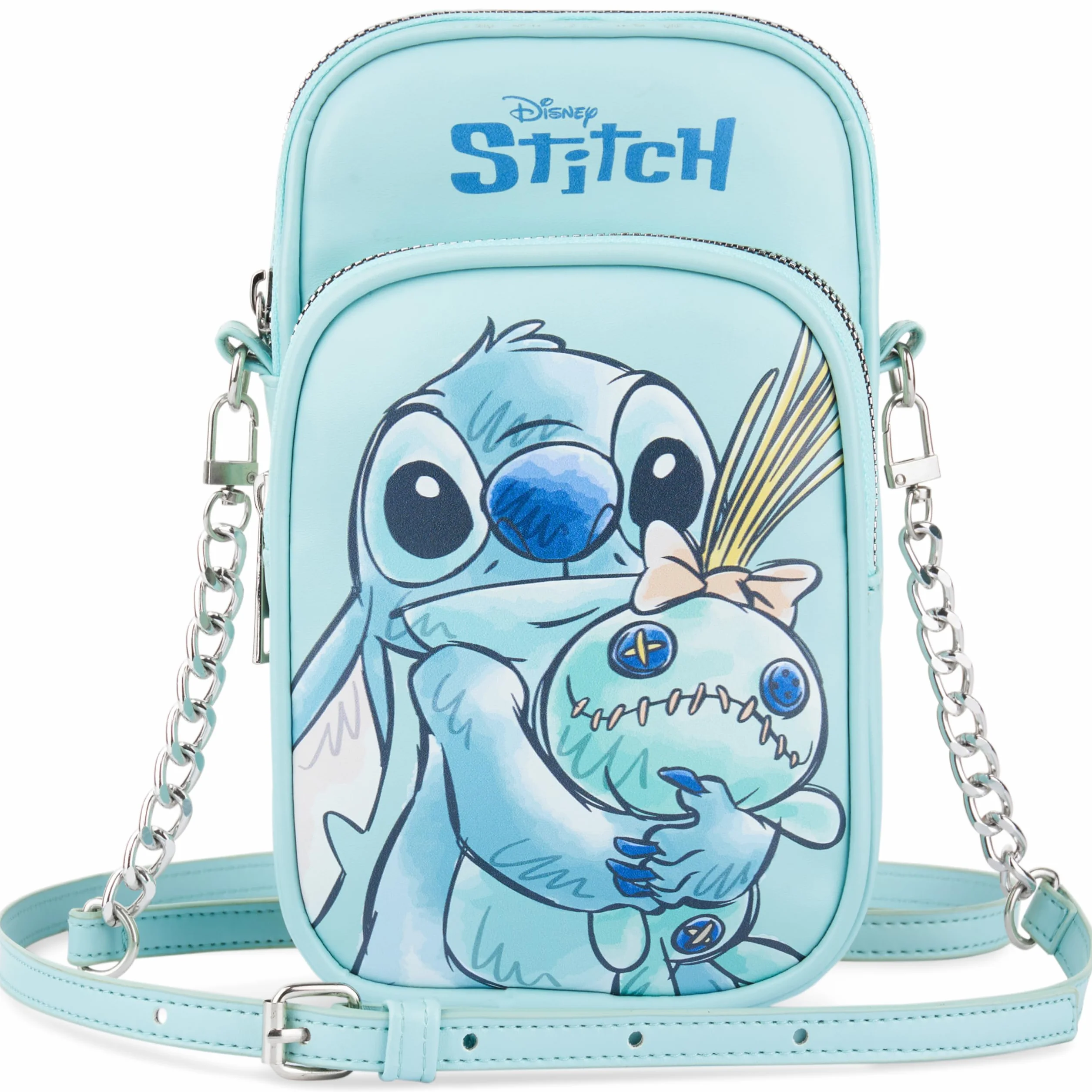 Get Trend Disney Stitch Torebka na ramię na telefon dla dziewcząt, nastolatki, mała torebka na ramię, niezbędne akcesoria podróżne, prezenty dla dziewcząt