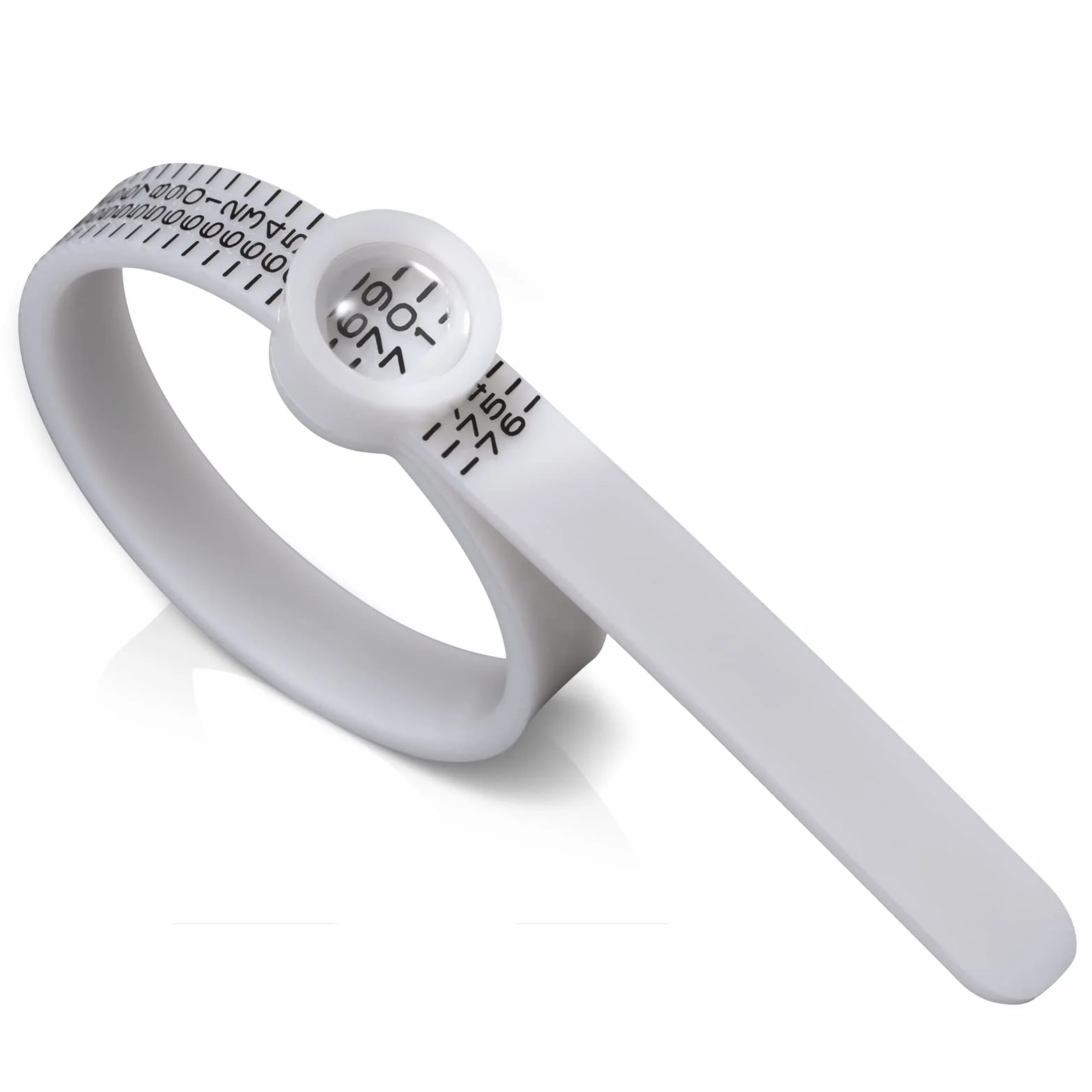 Meowoo Ringstock miernik wielkości pierścionka, metal lub tworzywo sztuczne, wymiary pierścionka, standard rozmiarów, UK, UE, USA i Szwajcaria