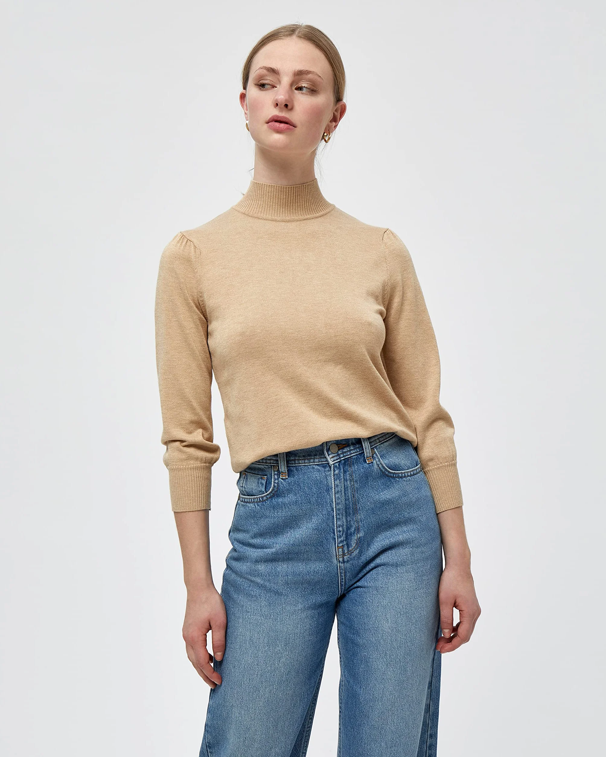 Minus Sweter Kobiety Mersin Roll Neck Knit