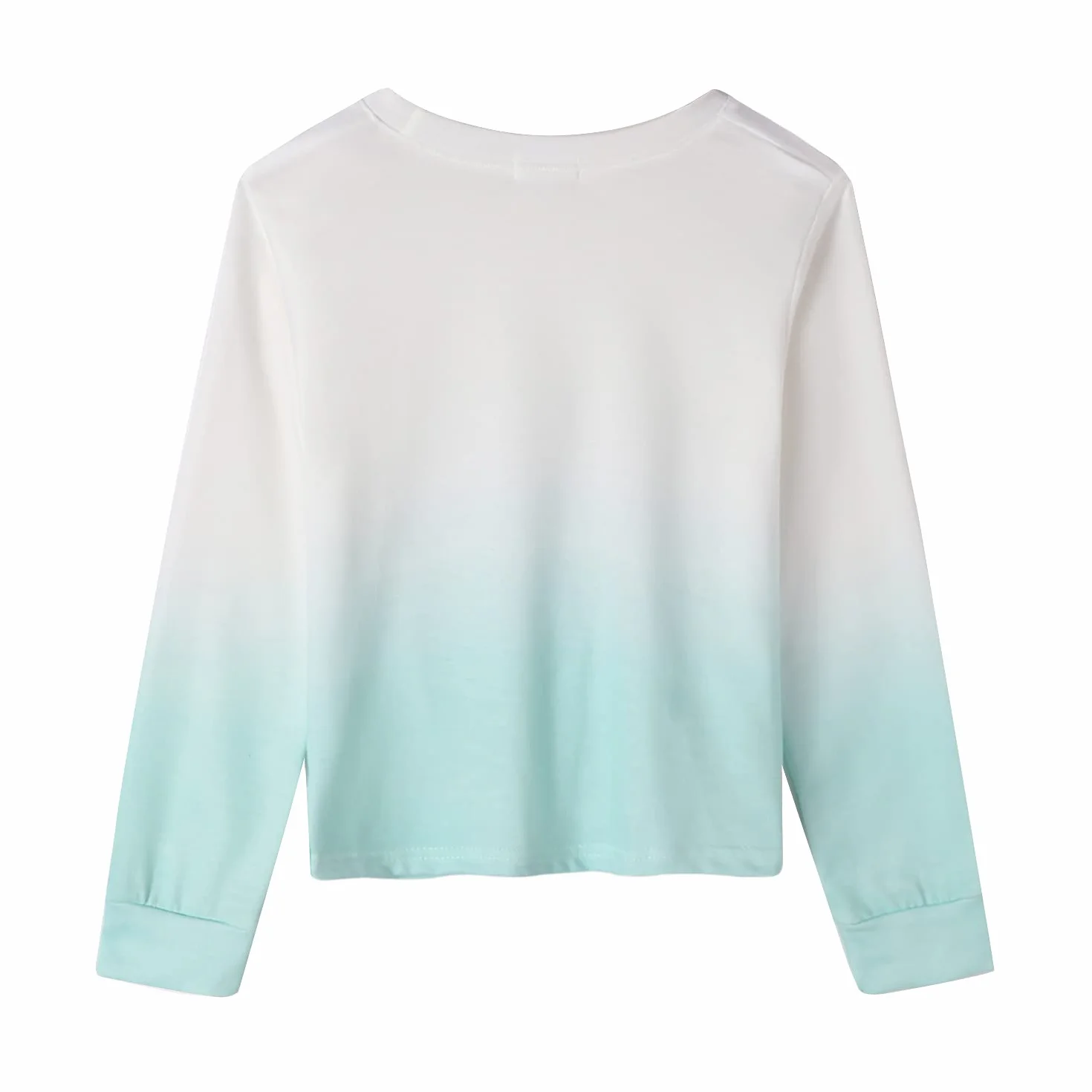 Arshiner Dziewczęca bluza batik długi rękaw sweter lekka odzież sportowa dla dzieci Tie Dye koszulka z długim rękawem dla dziewczynek