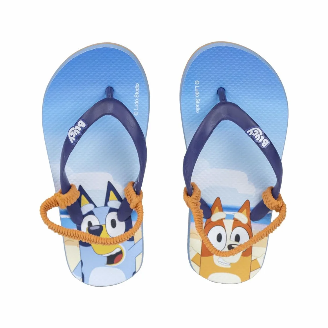 CERDÁ LIFE'S LITTLE MOMENTS Uniseks - dzieci Chanclas Infantiles De BlueyKlapki