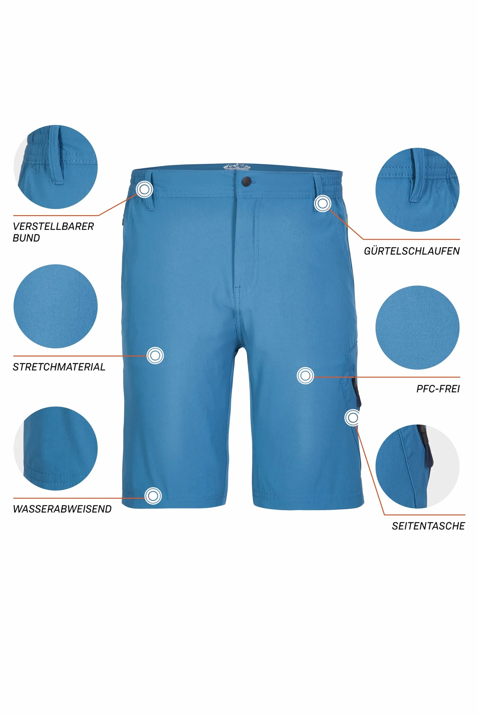 Killtec Kos 249 Mn Brmds - Funkcjonalne bermudy Men´s