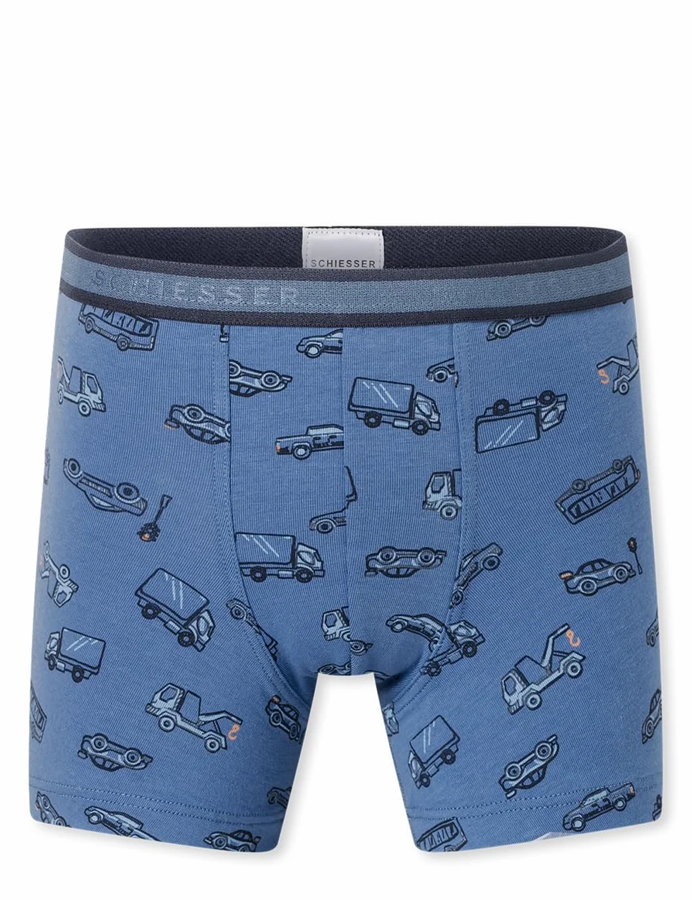 Schiesser Bokserki (szorty) Chłopcy Schiesser Jungen 3 Pack Unterwäsche Boxershorts - 95/5 Organic Bio Baumwolle - Größe 92 Bis 140