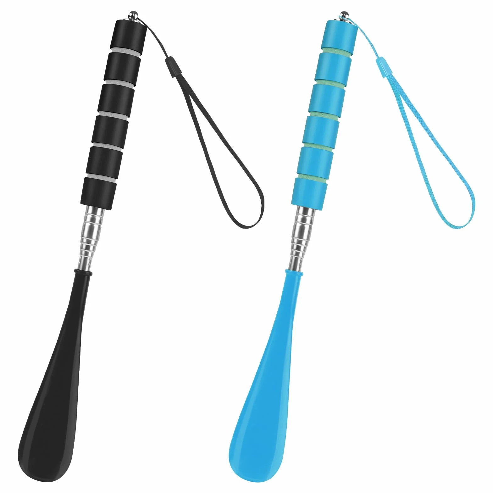 Łyżka, 2 sztuki łyżki do długich butów, wysuwana łyżka 28,5-70,5 cm, dla kobiet w ciąży, seniorów, chłopców, butów i wszystkich butów