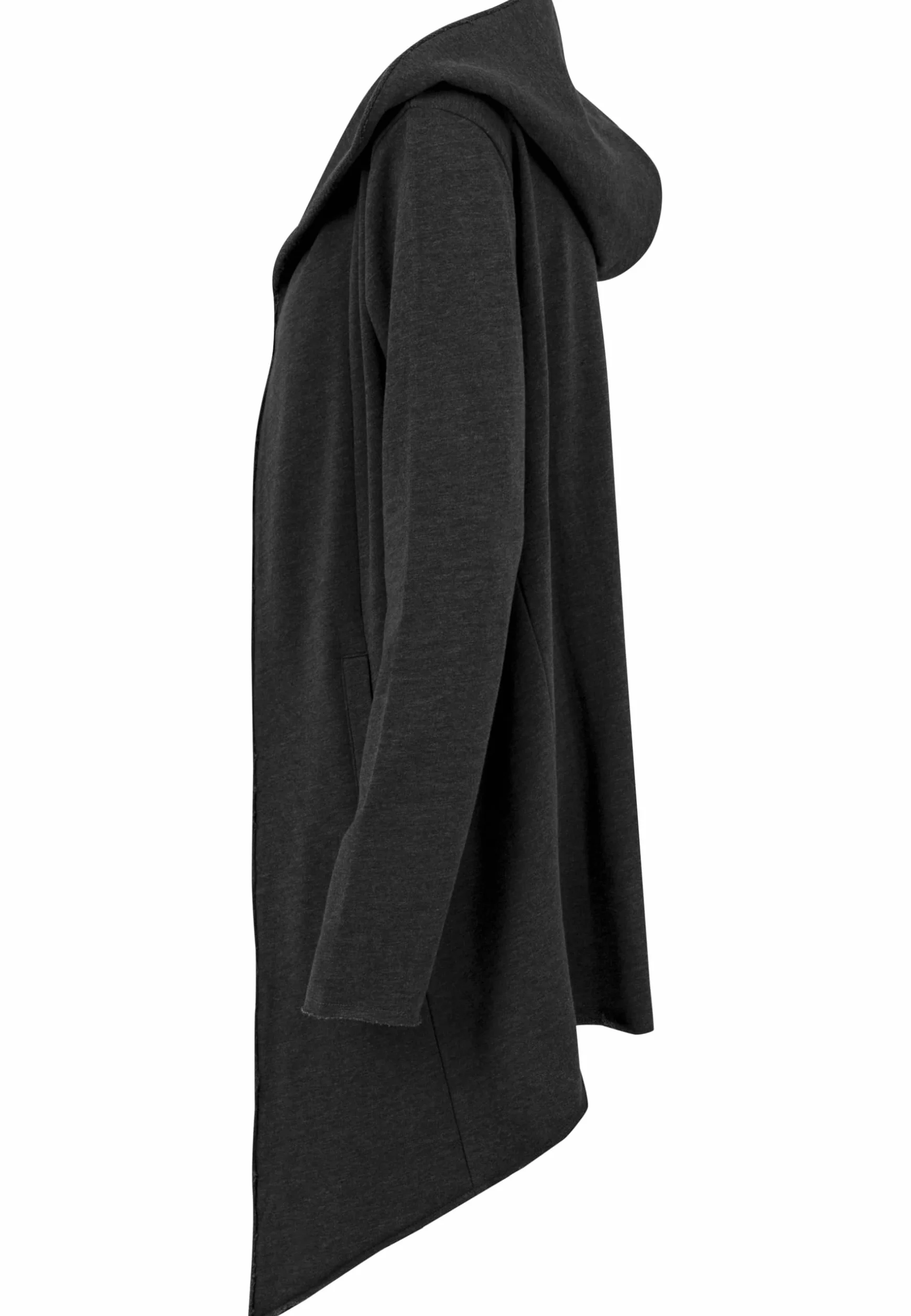 Urban Classics m?ska bluza z kapturem z d?ugim r?kawem z kapturem, otwierany kardigan z przodu