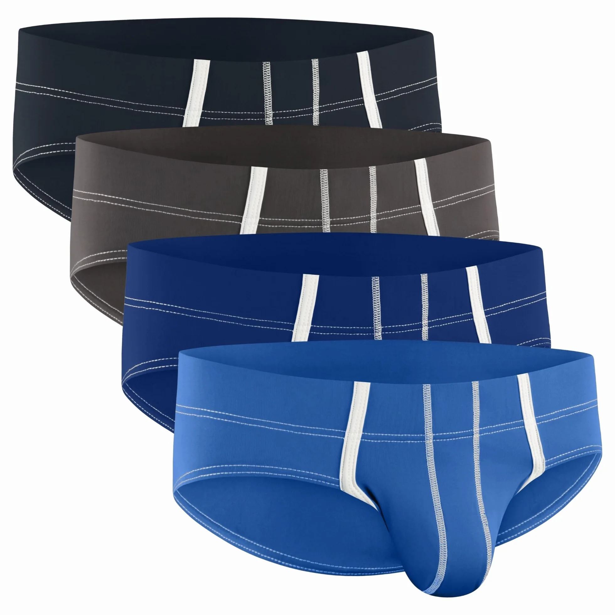 Real Men Slipy sportowe z kieszenią pouch – indywidualny rozmiar kieszeni ABCD, obwód w pasie XS-5XL