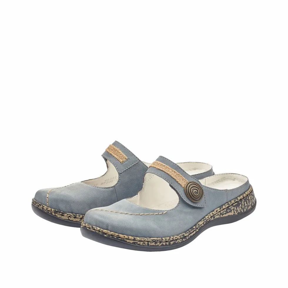 Rieker Kobiety 46391-14typ slipper.