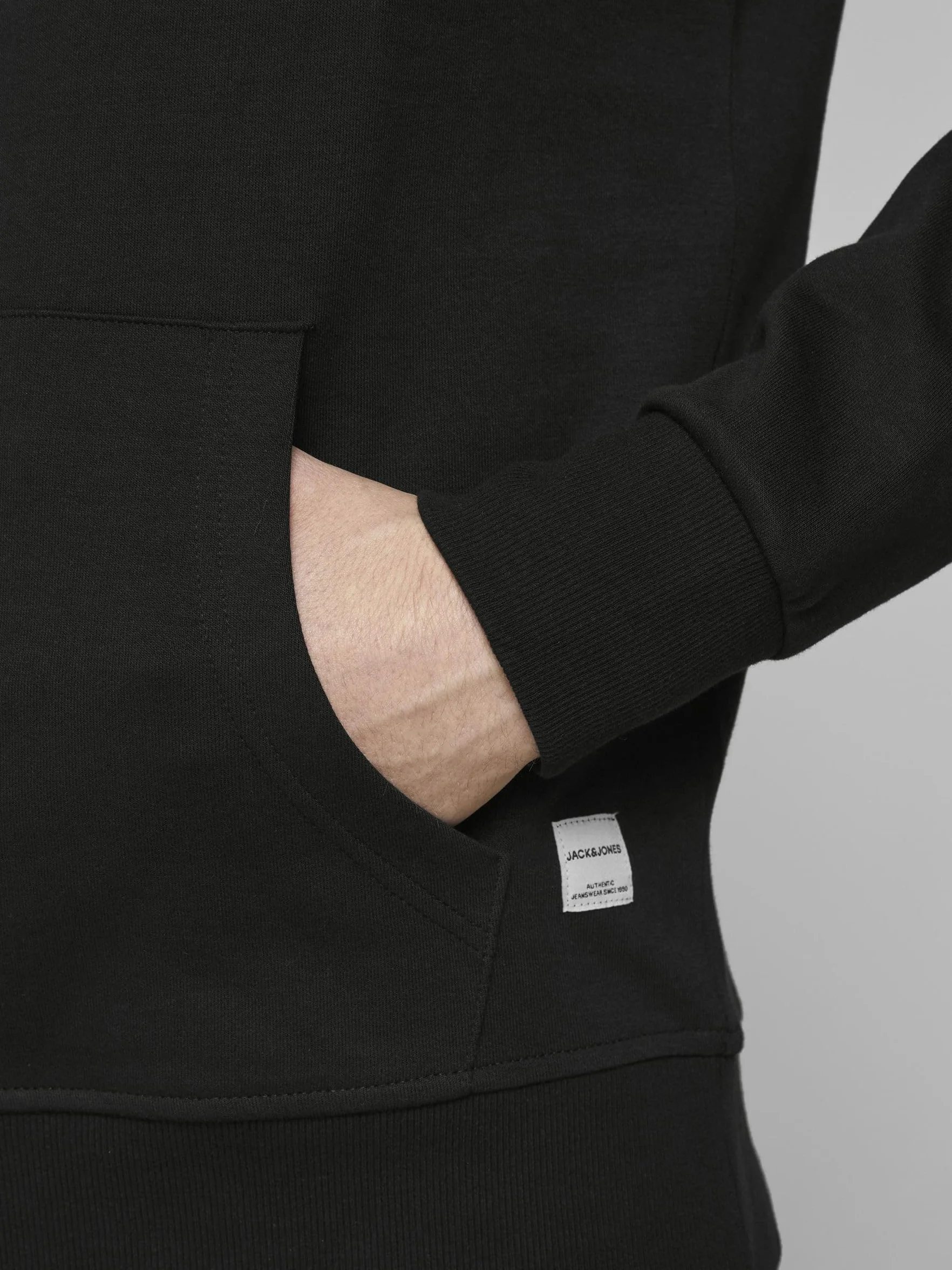 JACK & JONES Bluza z kapturem Mężczyźni Jjebasic Sweat Hood Noos