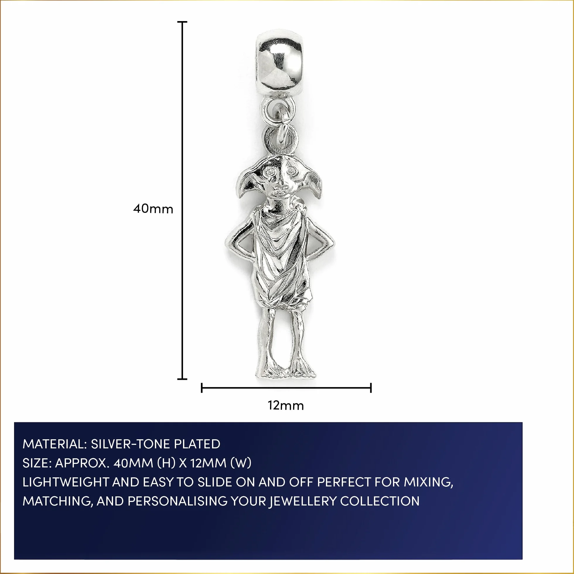 Oficjalna licencjonowana biżuteria Harry Potter The Carat Shop - Suwak Charms
