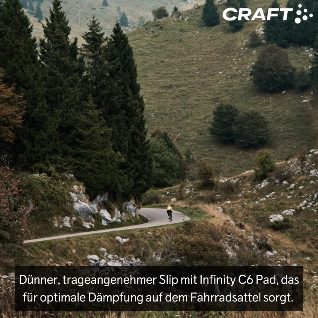 Craft Greatness Biker Bokserki męskie, spodenki rowerowe (rozm. S-3XL), oddychające spodnie rowerowe, wyściełane, XL