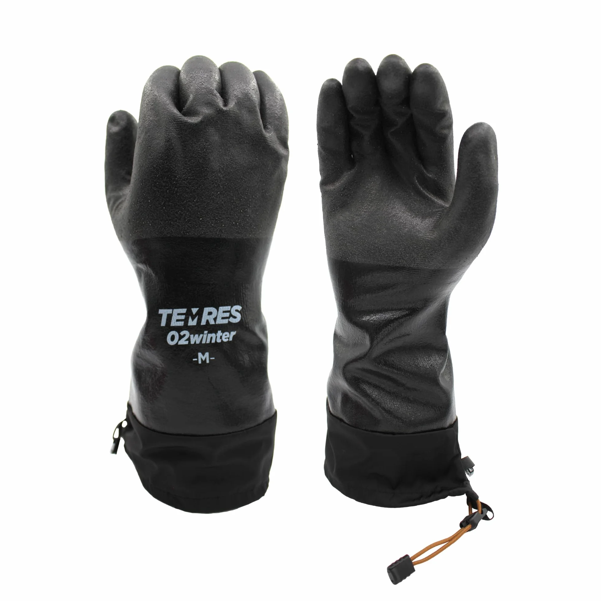 SHOWA 282-02 Waterproof Breathable Insulated Winter Snow Sports Glove with Extended Cuff, Medium (1 Pair)