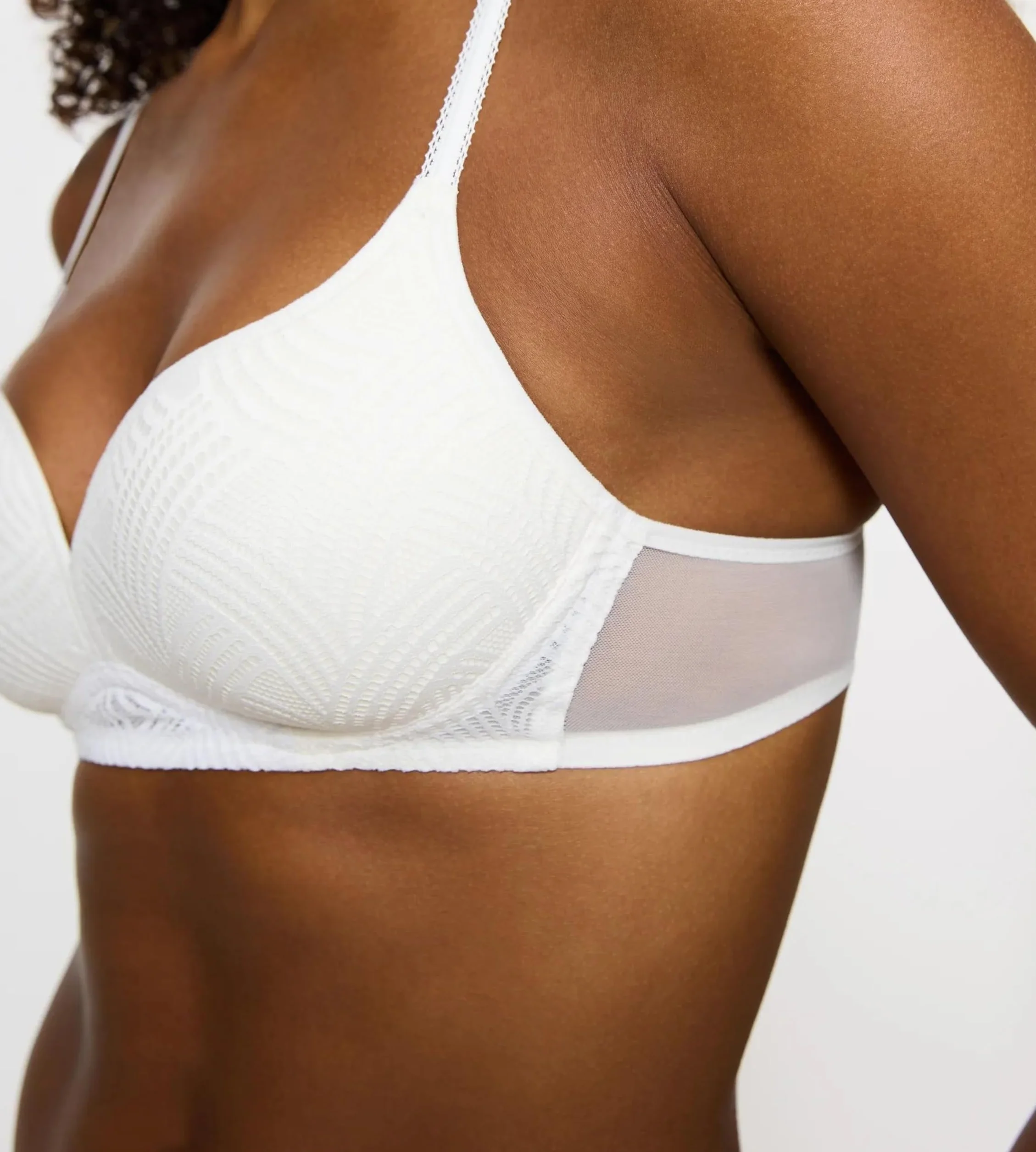 Triumph Delightful Spotlight P biustonosz damski, Silk White, 75B