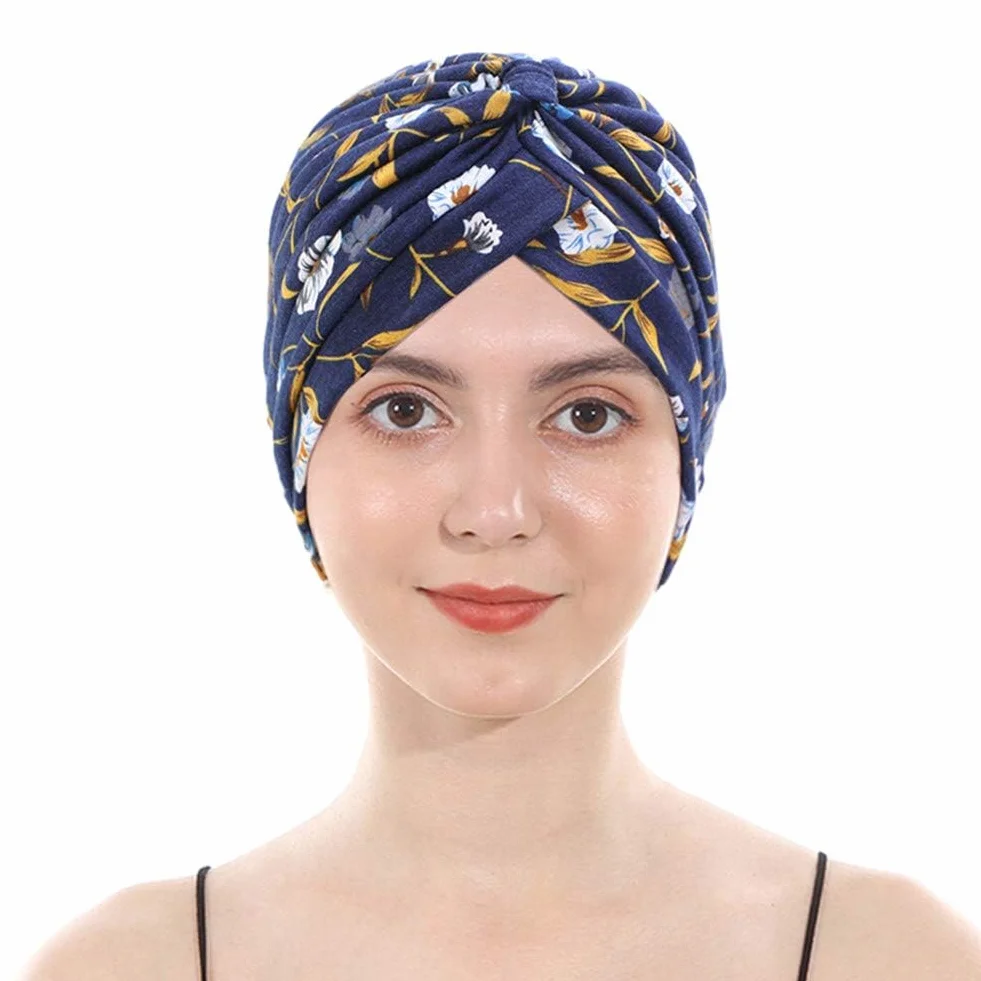 Luminary Einfarbiges Kopftuch für Frauen, Turban, Kopfbedeckung, Chemo-Beanie-Schal, Kopfbedeckung für Krebs, Chemo, Haarausfall, 15, Rozmiar uniwersalny