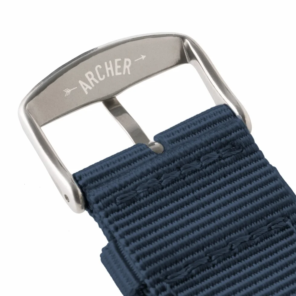 Archer Watch Straps - Wysokiej Jakości Nylonowy Pasek do Zegarków Męskich i Damskich oraz Smartwatchy z Szybkozłączką - Różne Kolory