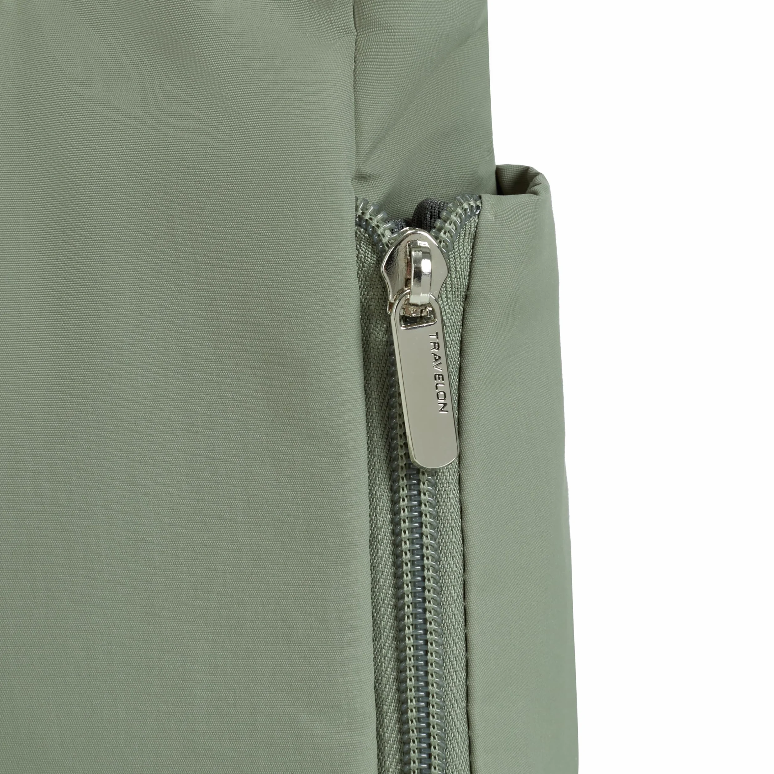 Travelon Unisex Anti-Theft Roam Medium Crossbody, Mech, 8"H(center) x 9.75"H(wing) x 11W x 3"D